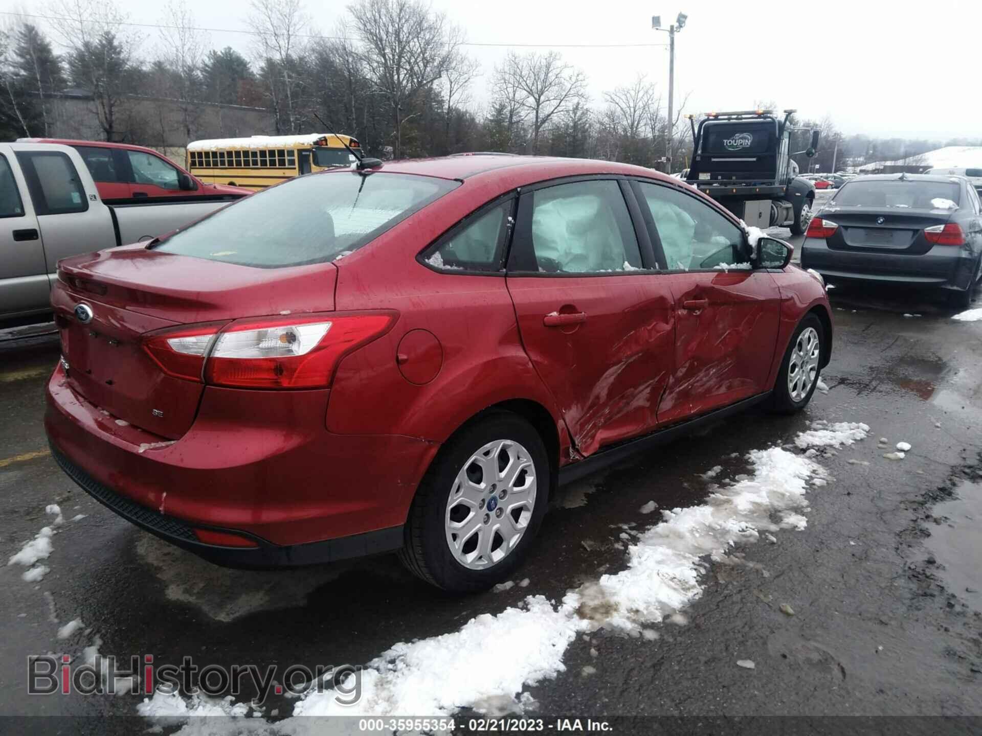 2012 FORD FOCUS - VIN: 1FAHP3F2XCL345666 - Фото 4