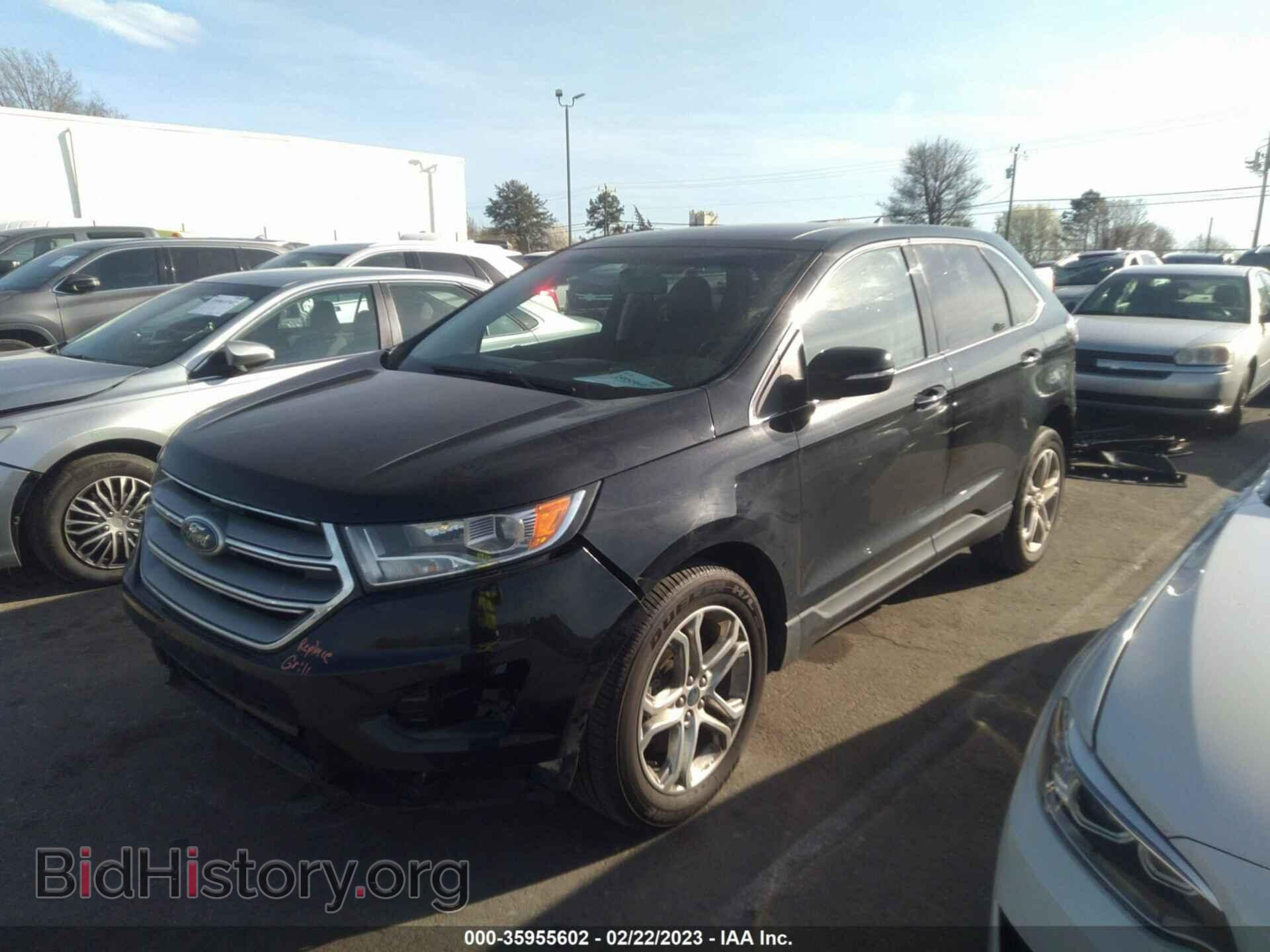2018 FORD EDGE - VIN: 2FMPK4K80JBB79977 - Фото 2