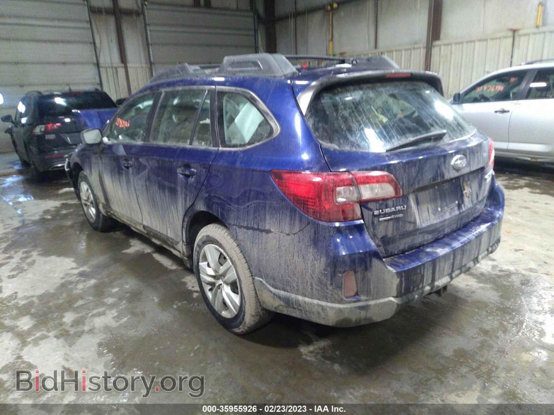 2015 SUBARU OUTBACK - VIN: 4S4BSAAC1F3305074 - Фото 3