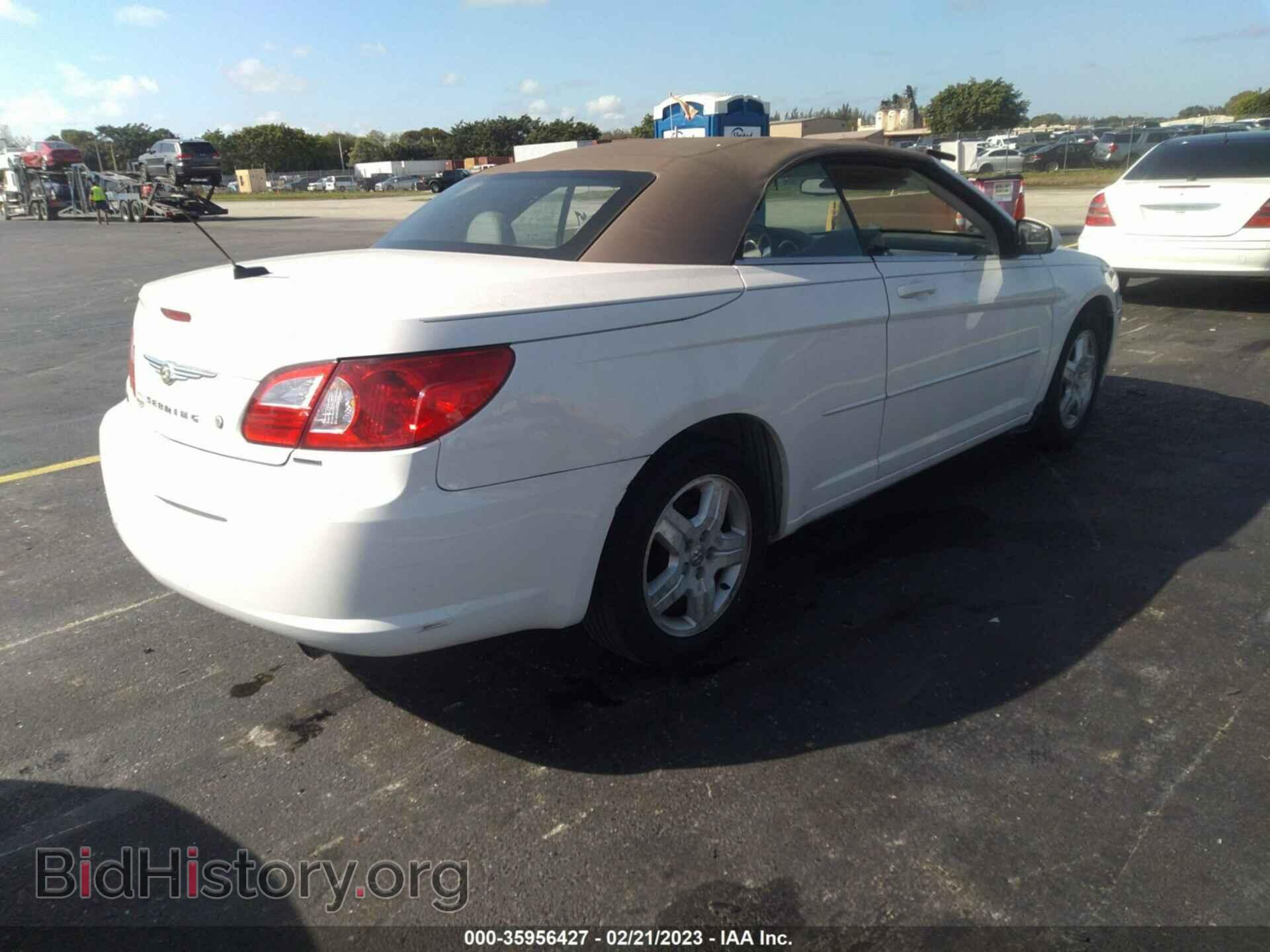 2008 CHRYSLER SEBRING - VIN: 1C3LC55RX8N302536 - Фото 4