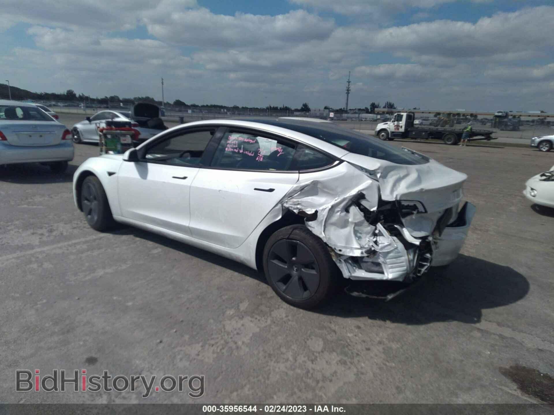2022 TESLA MODEL 3 - VIN: 5YJ3E1EB3NF263218 - Photo 3
