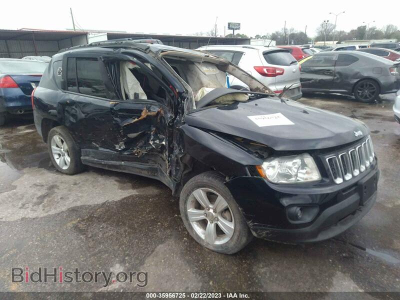 2011 Jeep COMPASS (VIN 1J4NT1FA3BD171091) — фото 1 из 10, IAAI, повреждение: передняя часть