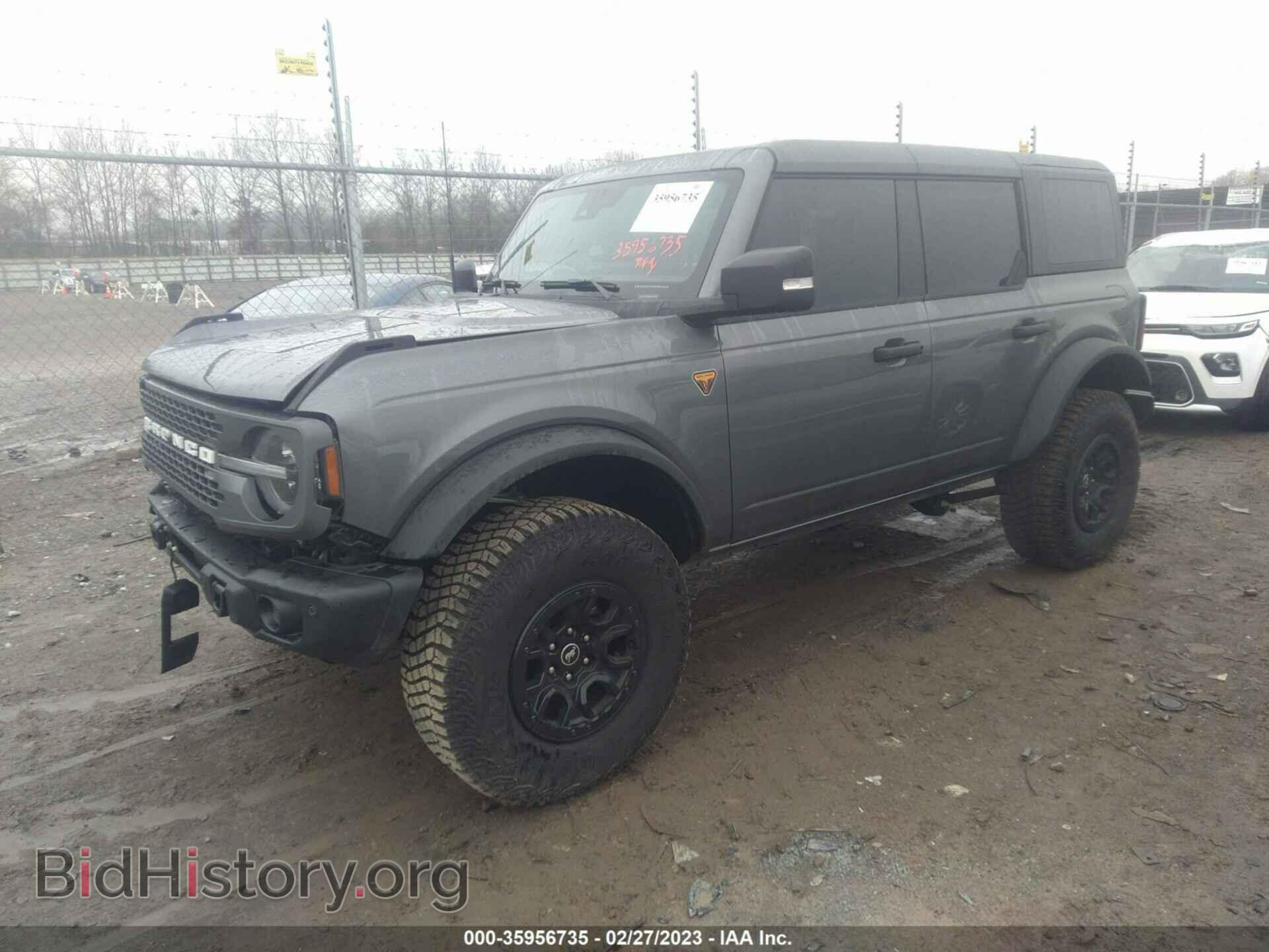 2022 FORD BRONCO - VIN: 1FMEE5DP9NLB87624 - Фото 2