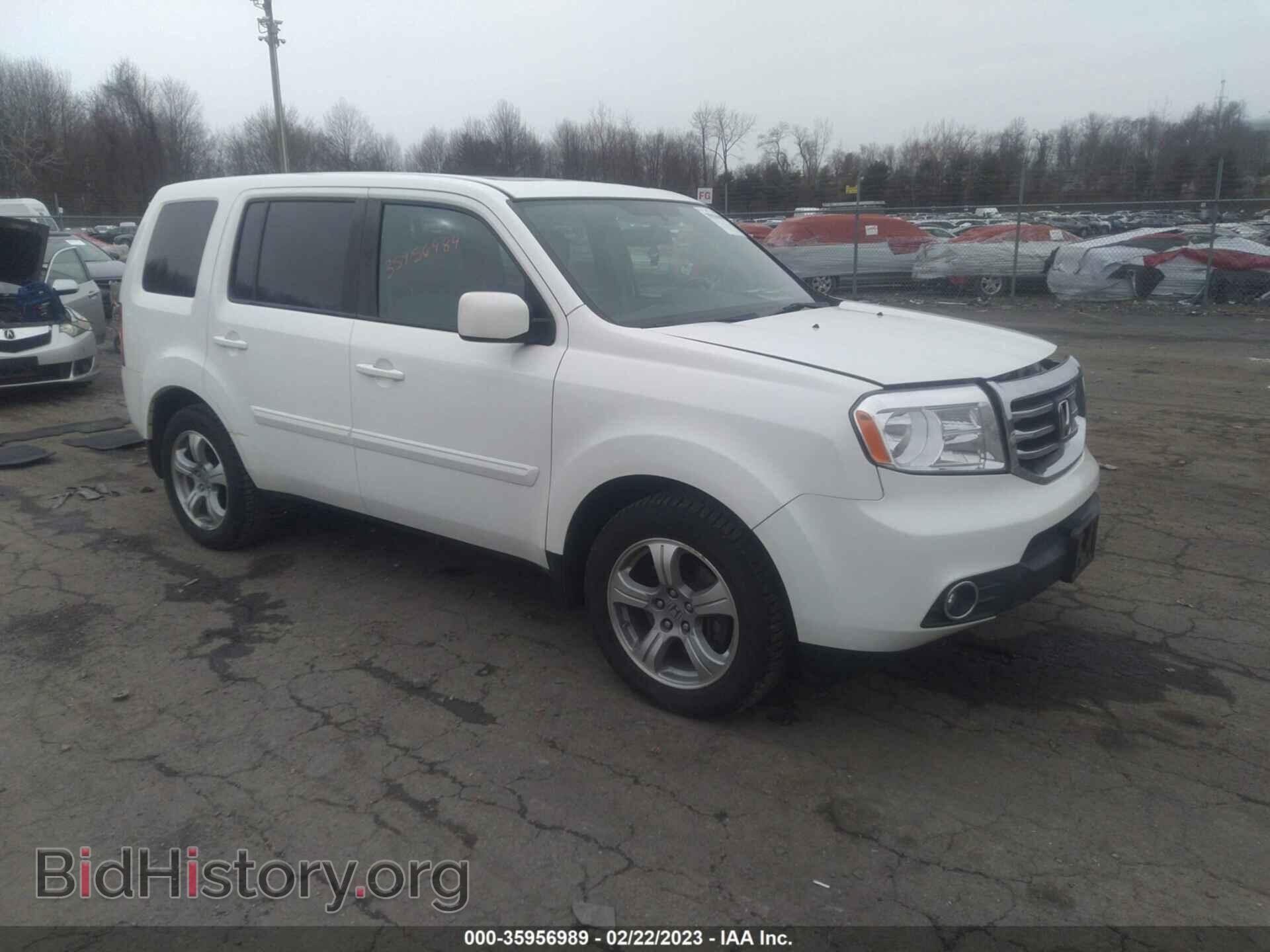 Фотография 5FNYF4H55EB054010 - HONDA PILOT 2014