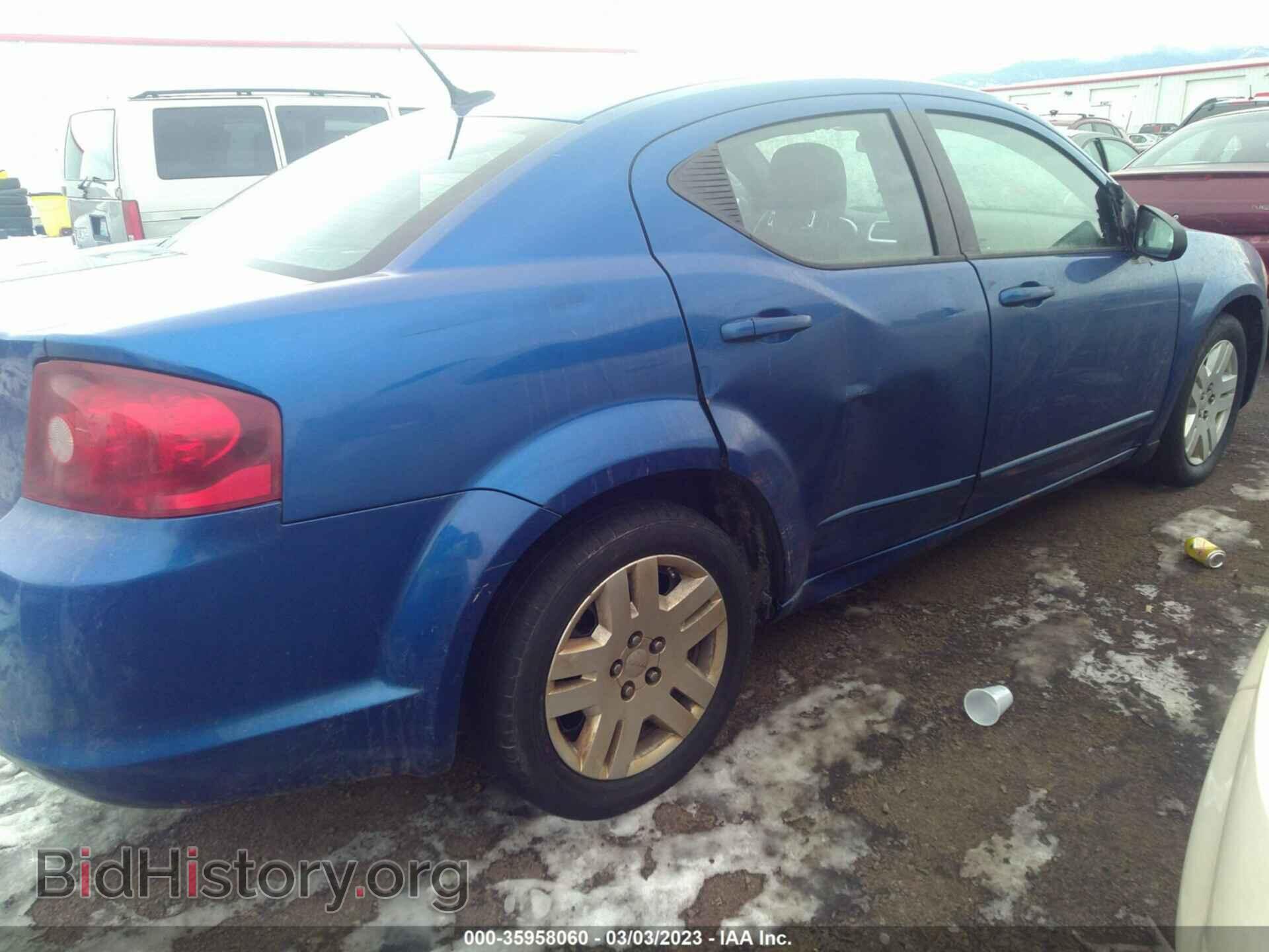 2012 DODGE AVENGER - VIN: 1C3CDZAB7CN322751 - Фото 4