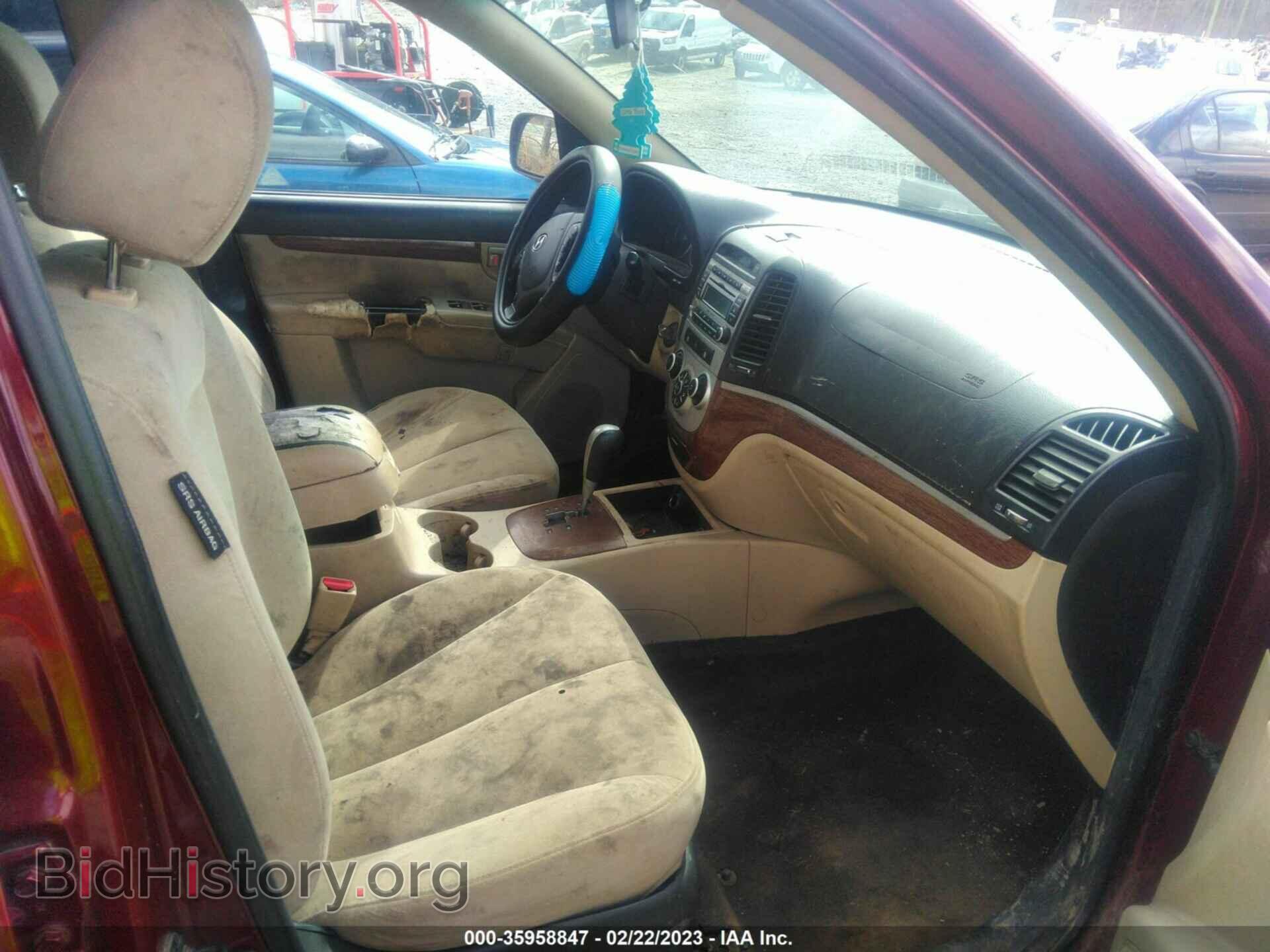 2008 HYUNDAI SANTA FE - VIN: 5NMSG73D08H141237 - Фото 5