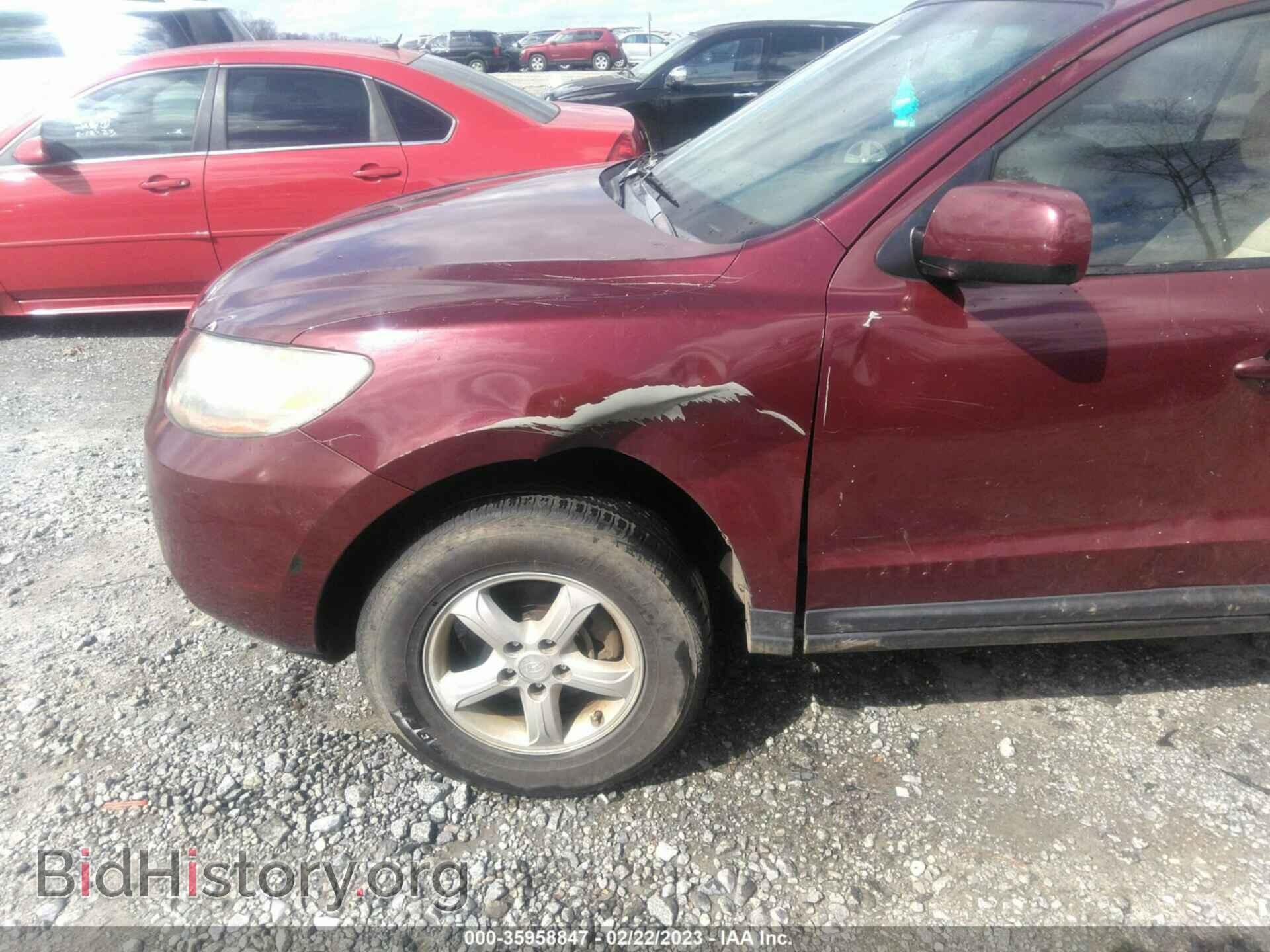 2008 HYUNDAI SANTA FE - VIN: 5NMSG73D08H141237 - Фото 6