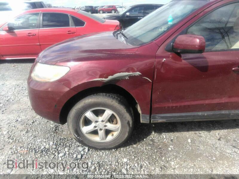 2008 Hyundai SANTA FE (VIN 5NMSG73D08H141237) — photo 6 of 11