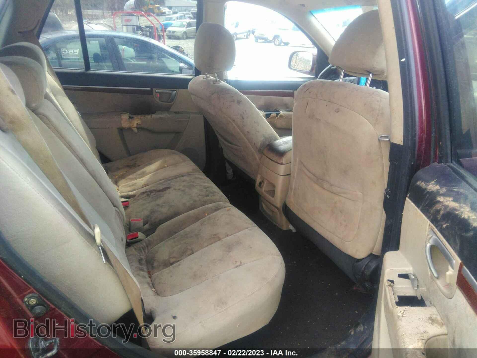 2008 HYUNDAI SANTA FE - VIN: 5NMSG73D08H141237 - Фото 8