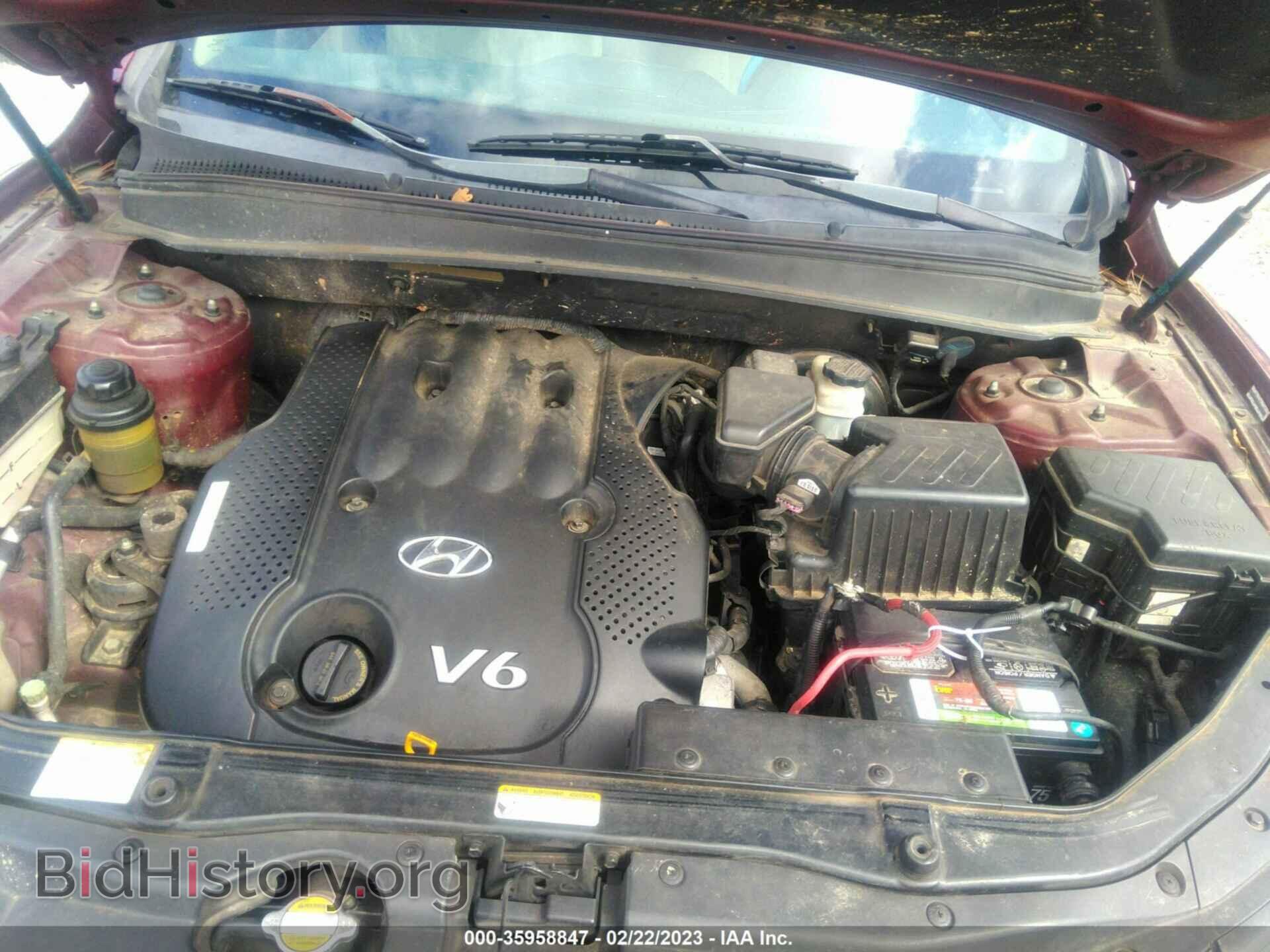 2008 HYUNDAI SANTA FE - VIN: 5NMSG73D08H141237 - Фото 10