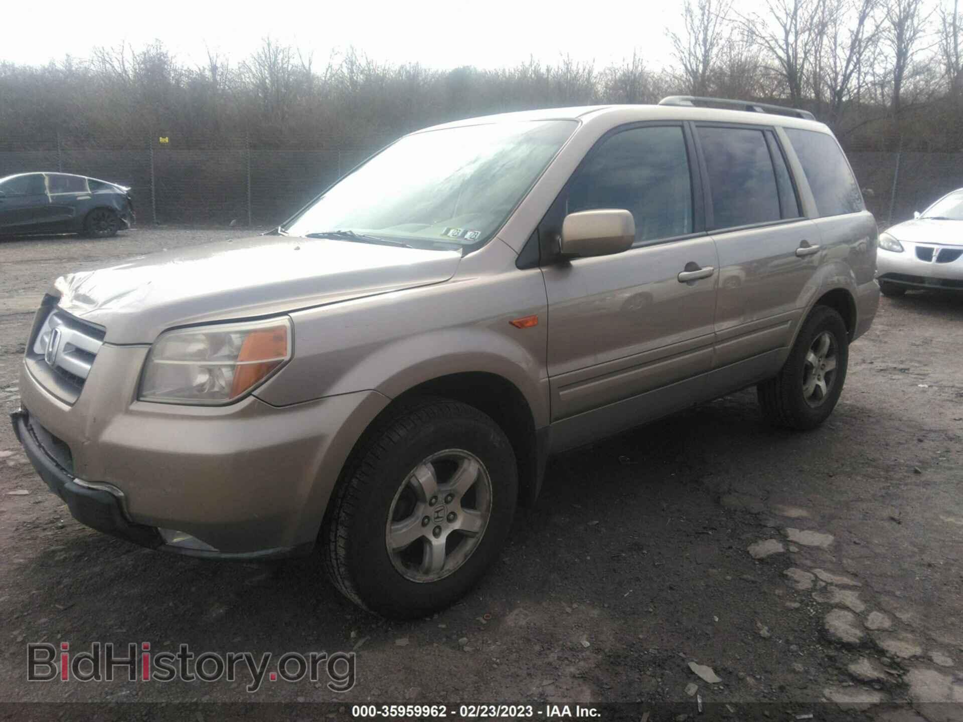 2007 HONDA PILOT - VIN: 5FNYF28557B043399 - Фото 2