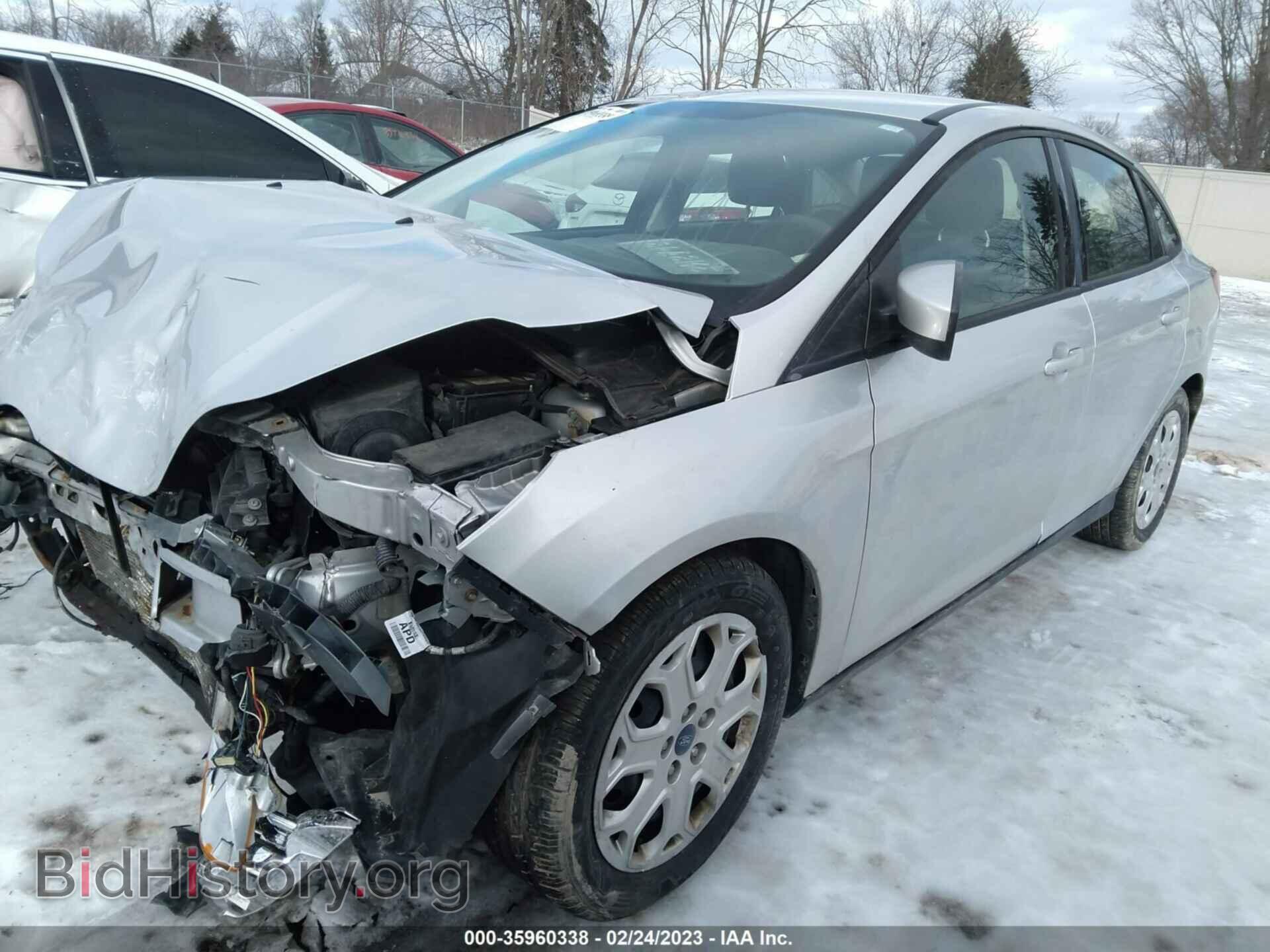 2012 FORD FOCUS - VIN: 1FAHP3F22CL368360 - Фото 2