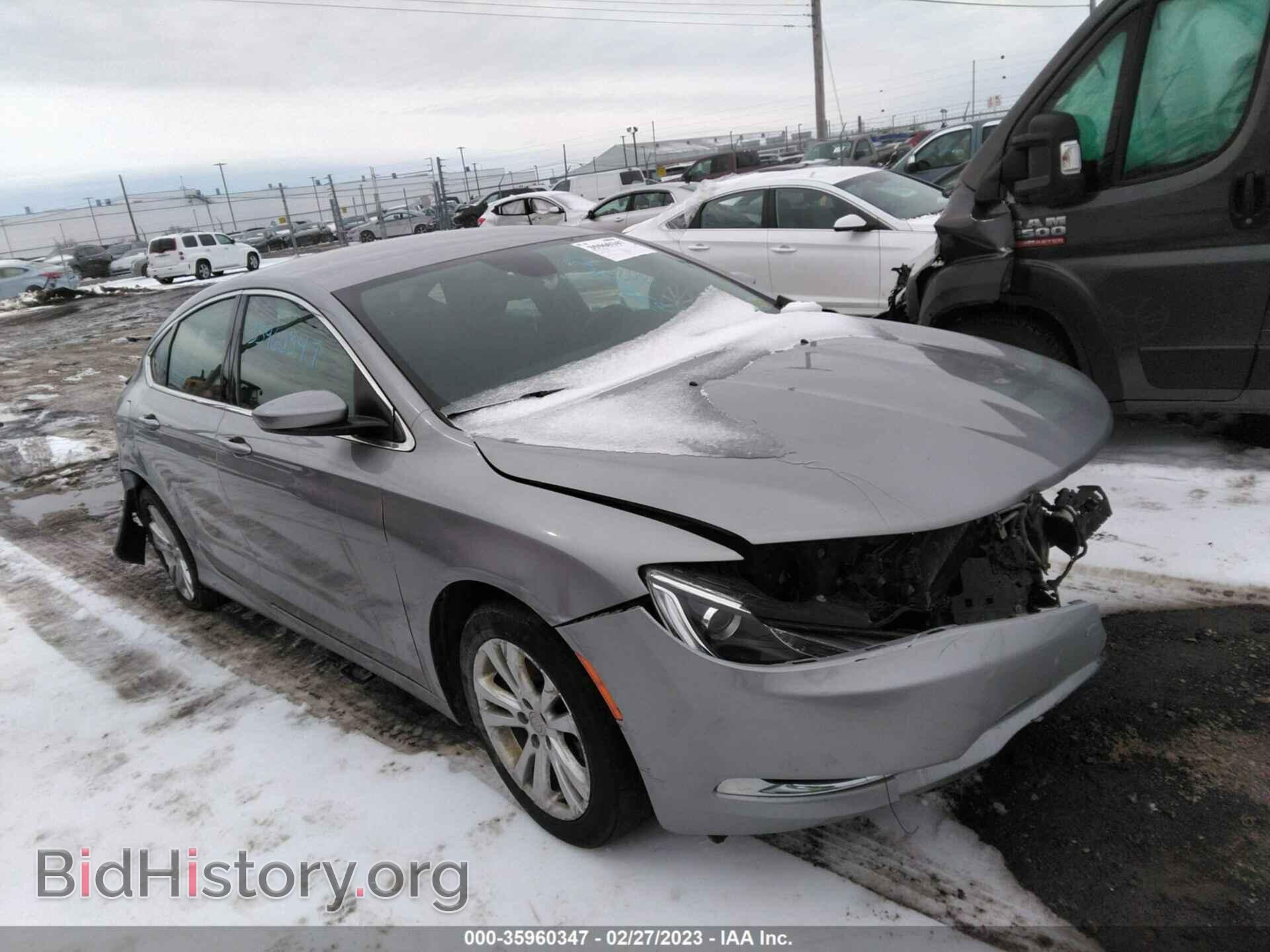 Фотография 1C3CCCAB4FN731603 - CHRYSLER 200 2015