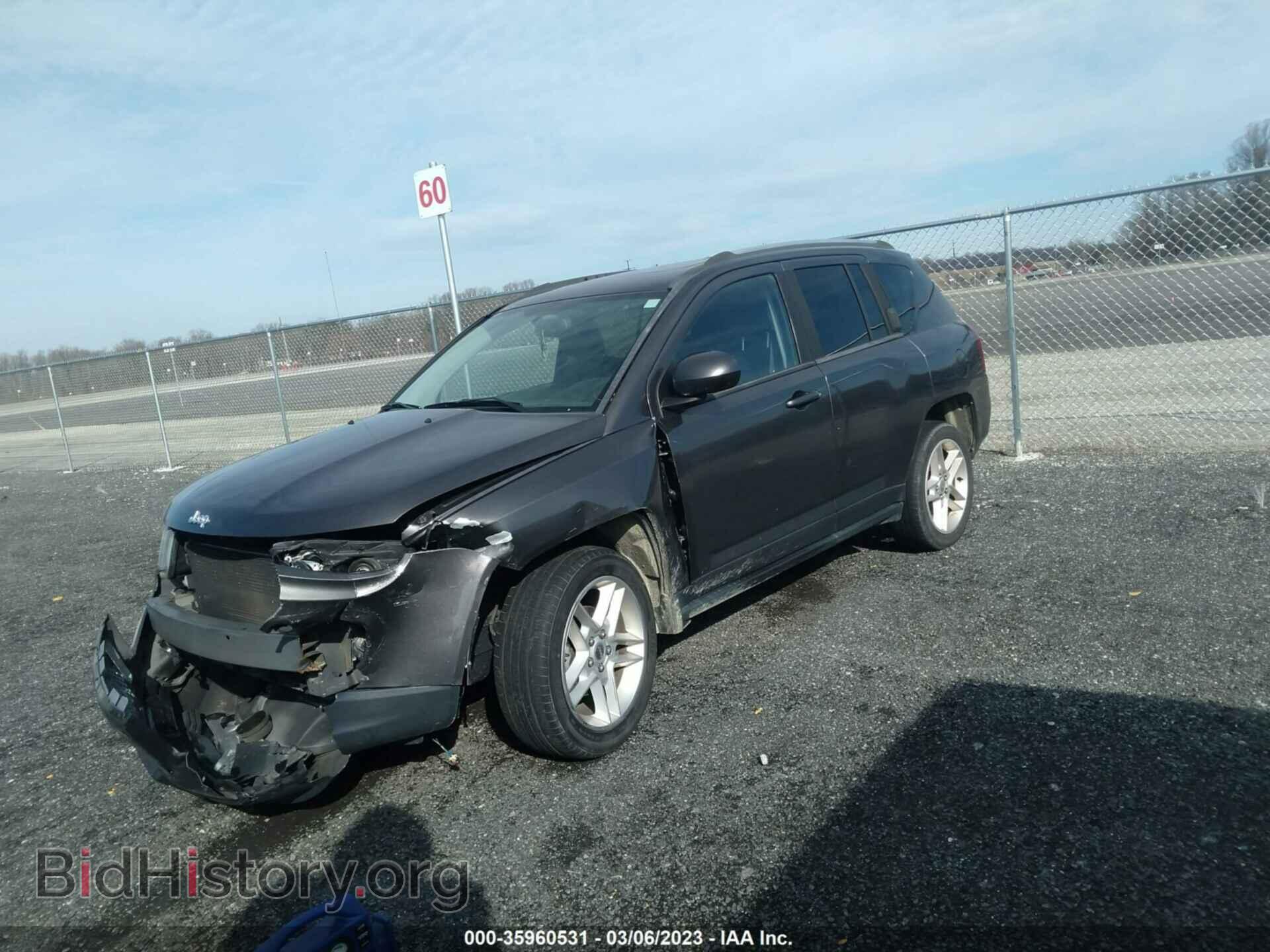 2014 JEEP COMPASS - VIN: 1C4NJCCB6ED830483 - Фото 2