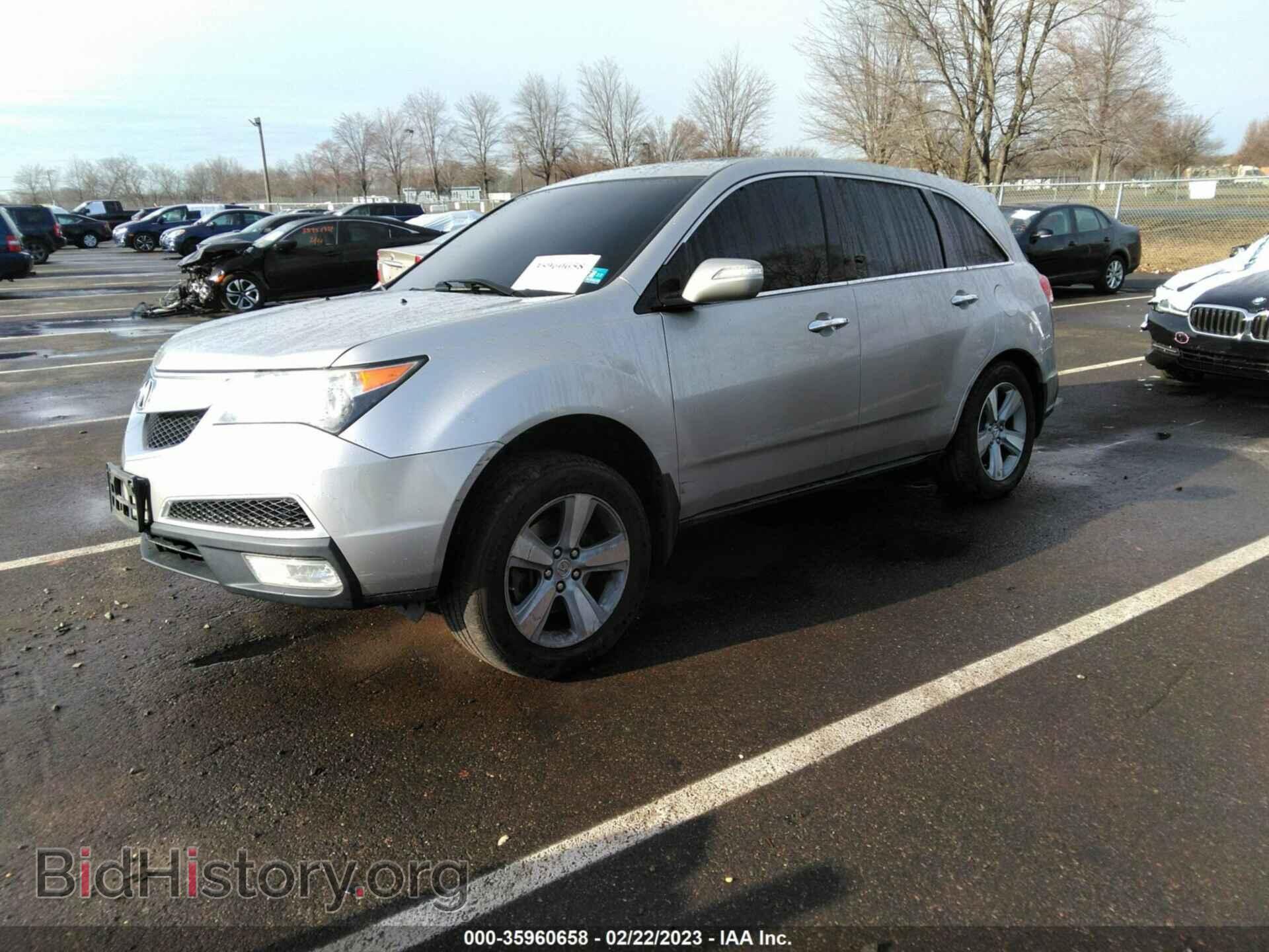 2012 ACURA MDX - VIN: 2HNYD2H32CH536329 - Фото 2