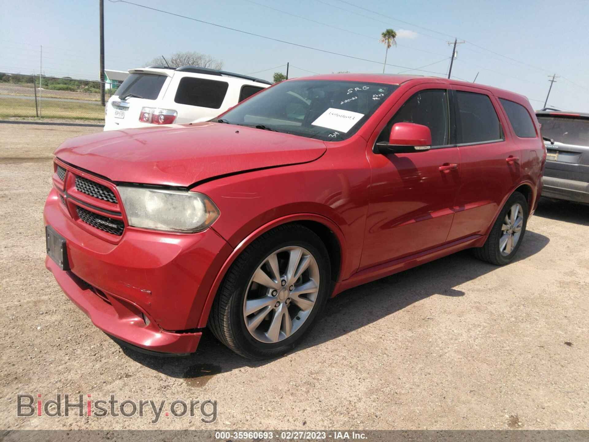2012 DODGE DURANGO - VIN: 1C4SDHCT1CC116490 - Фото 2