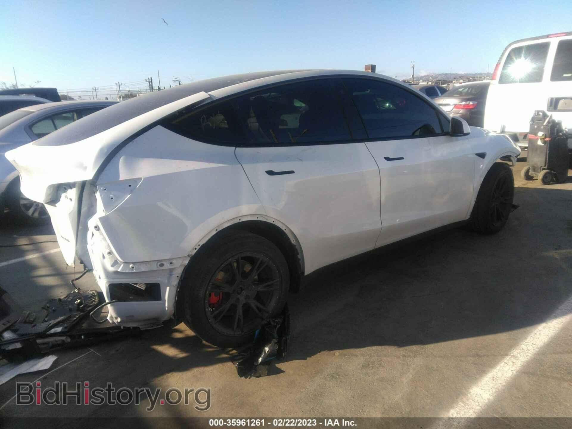 2021 TESLA MODEL Y - VIN: 5YJYGDEE9MF149637 - Photo 4