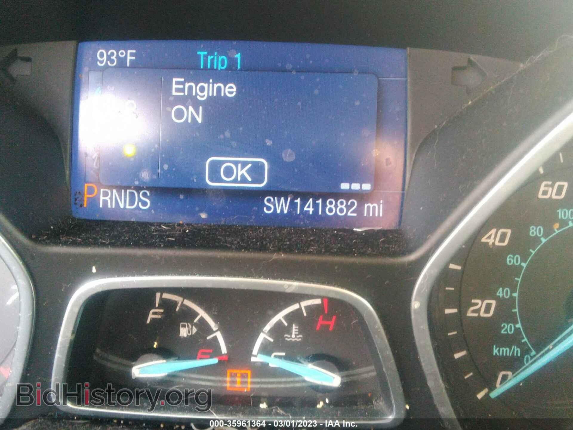 2014 FORD FOCUS - VIN: 1FADP3F2XEL145629 - Фото 7