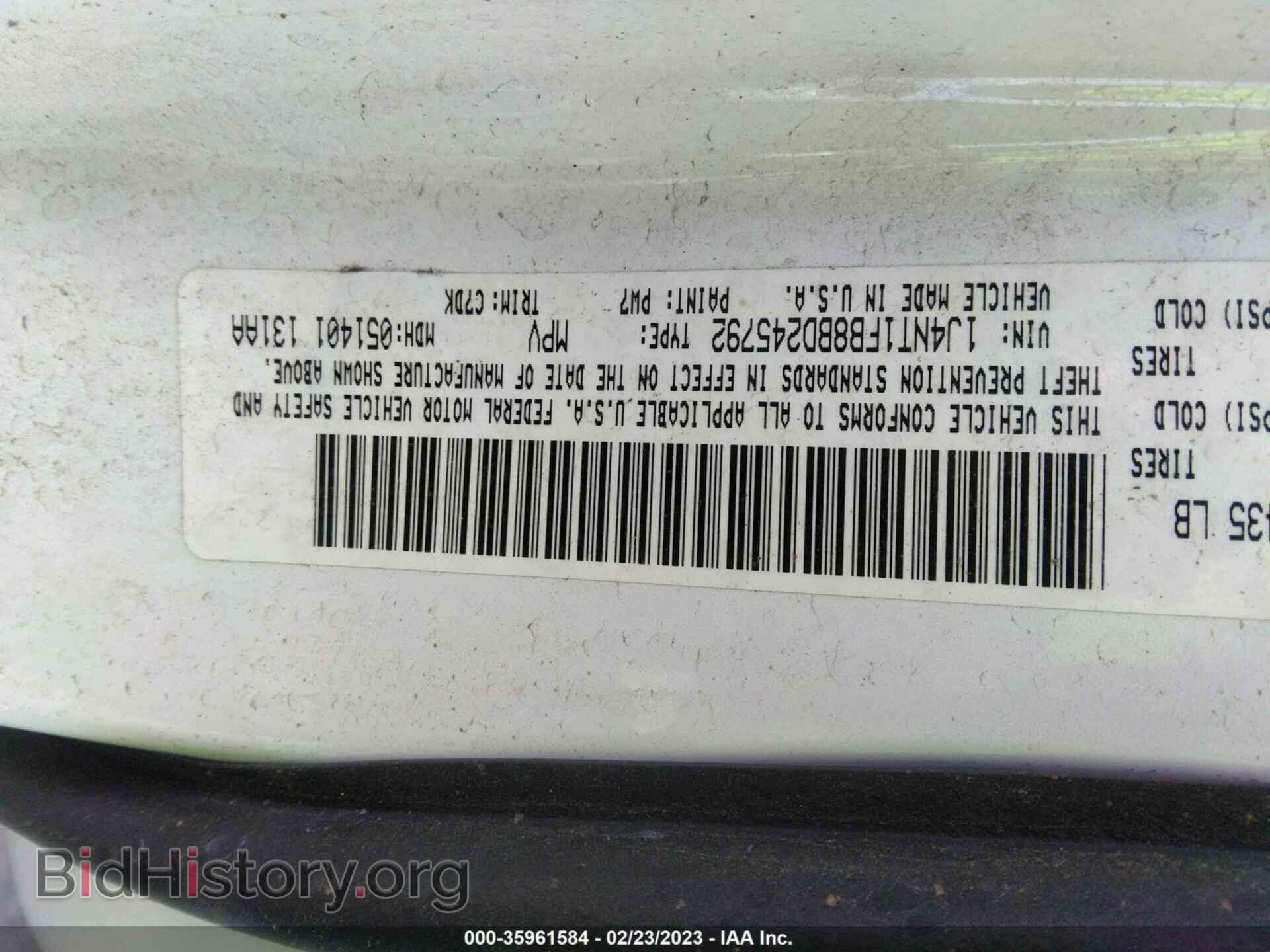 2011 JEEP COMPASS - VIN: 1J4NT1FB8BD245792 - Фото 9