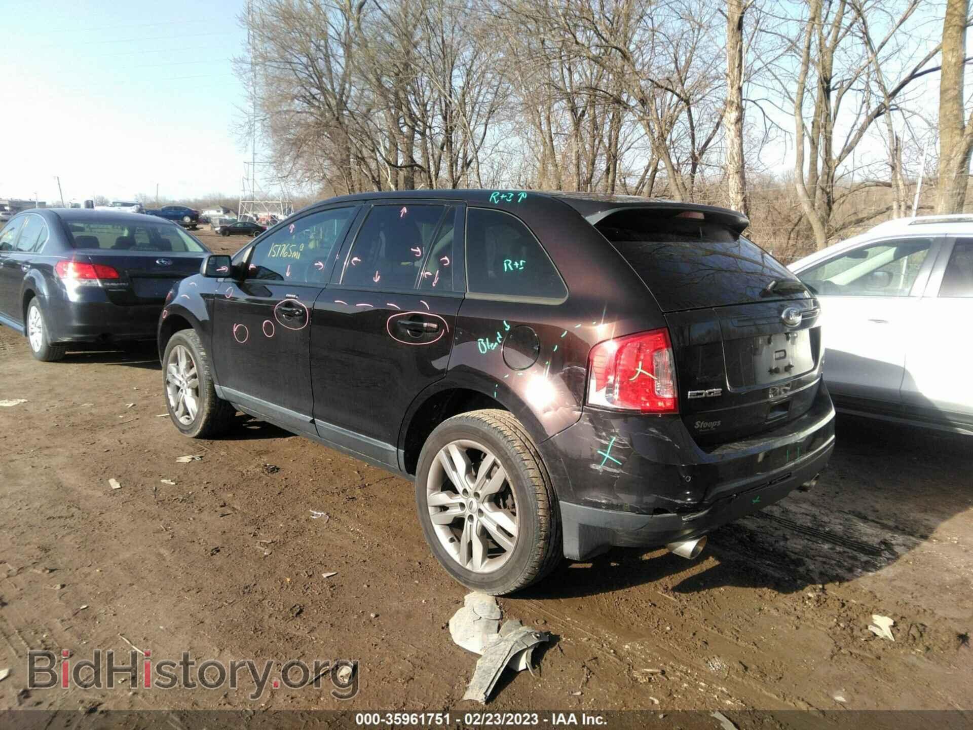 2013 FORD EDGE - VIN: 2FMDK3JC9DBB94579 - Фото 3