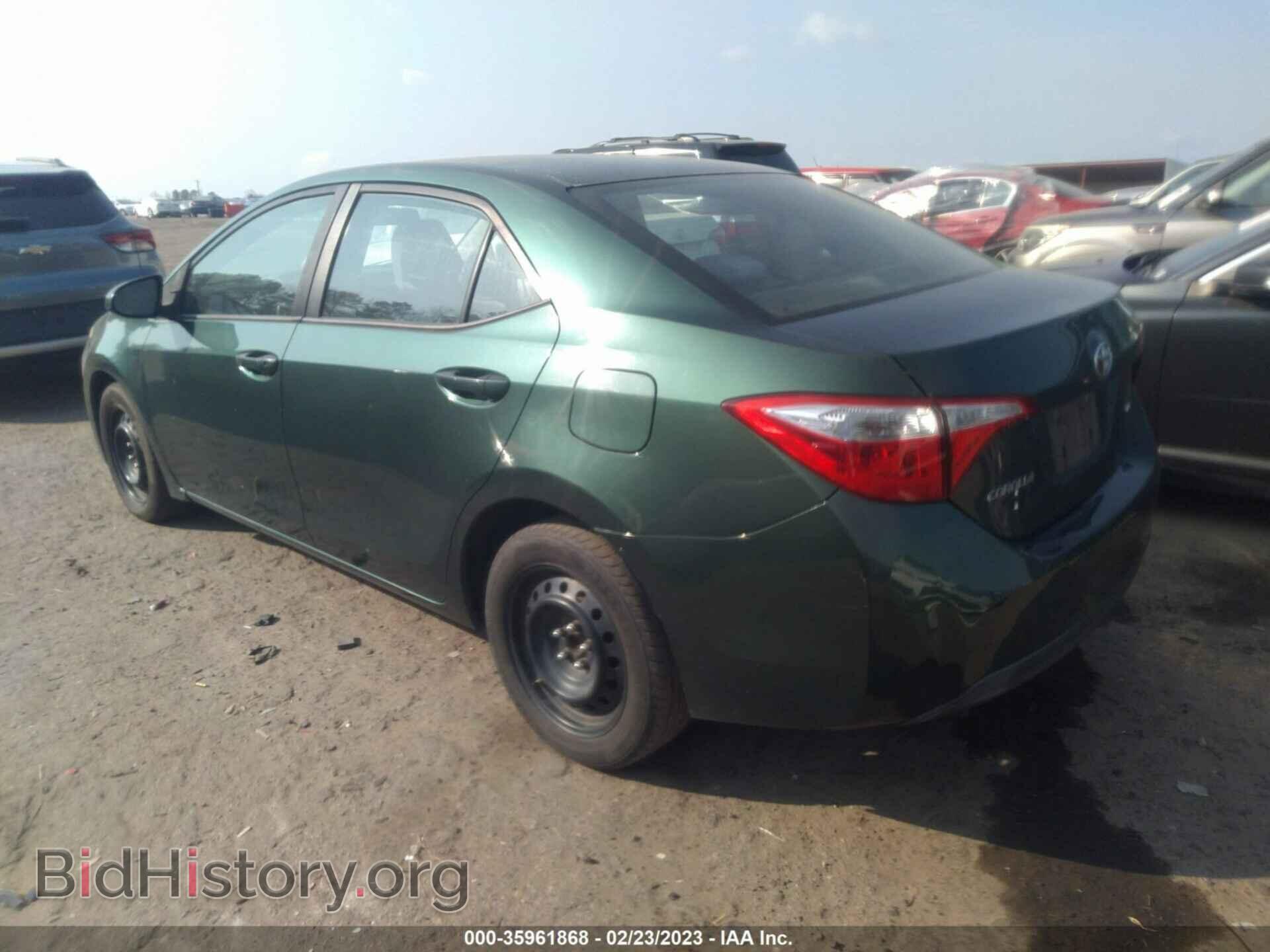 2014 TOYOTA COROLLA - VIN: 5YFBURHE7EP034192 - Фото 3
