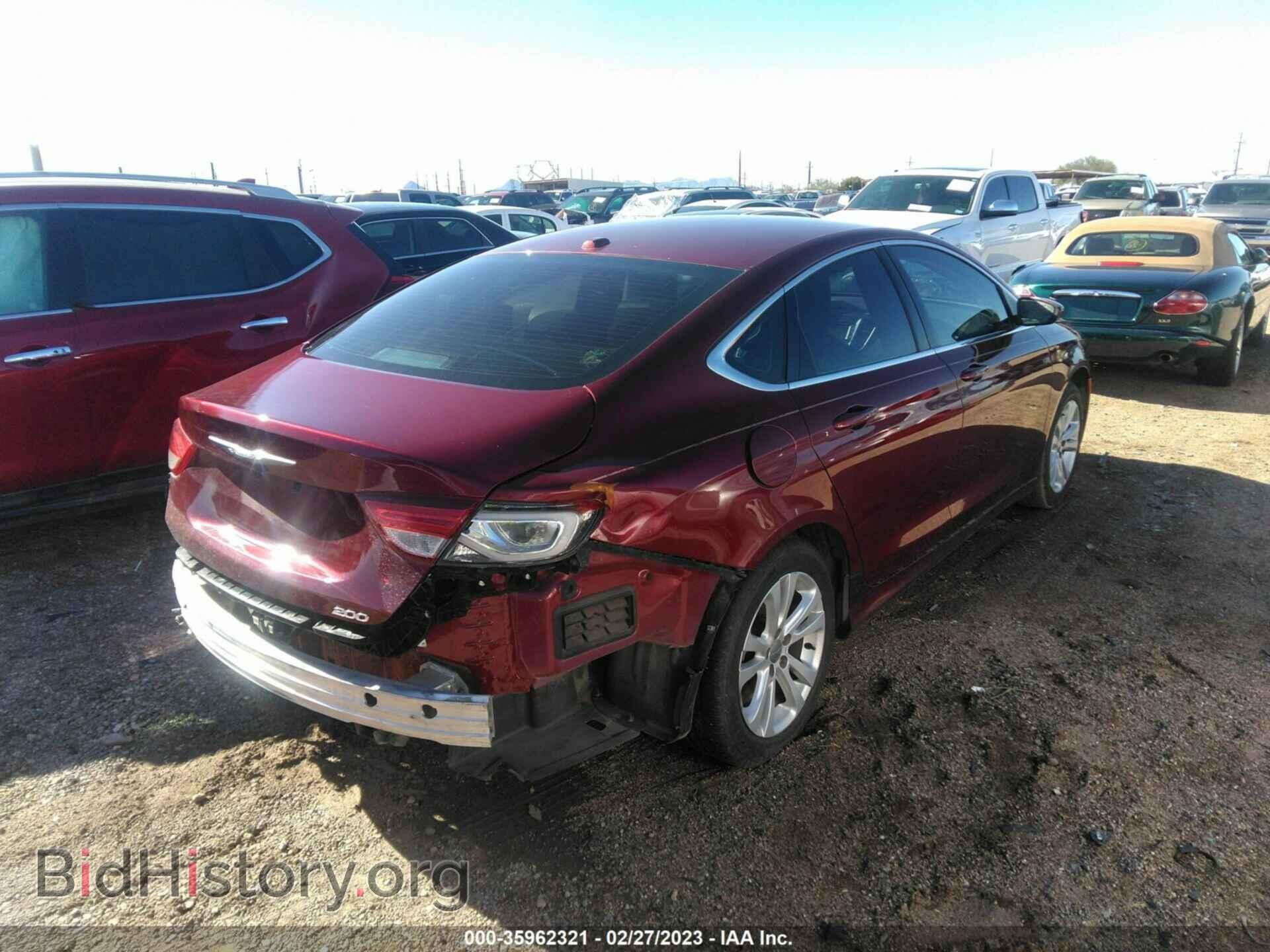 2015 CHRYSLER 200 - VIN: 1C3CCCAB9FN652959 - Фото 4