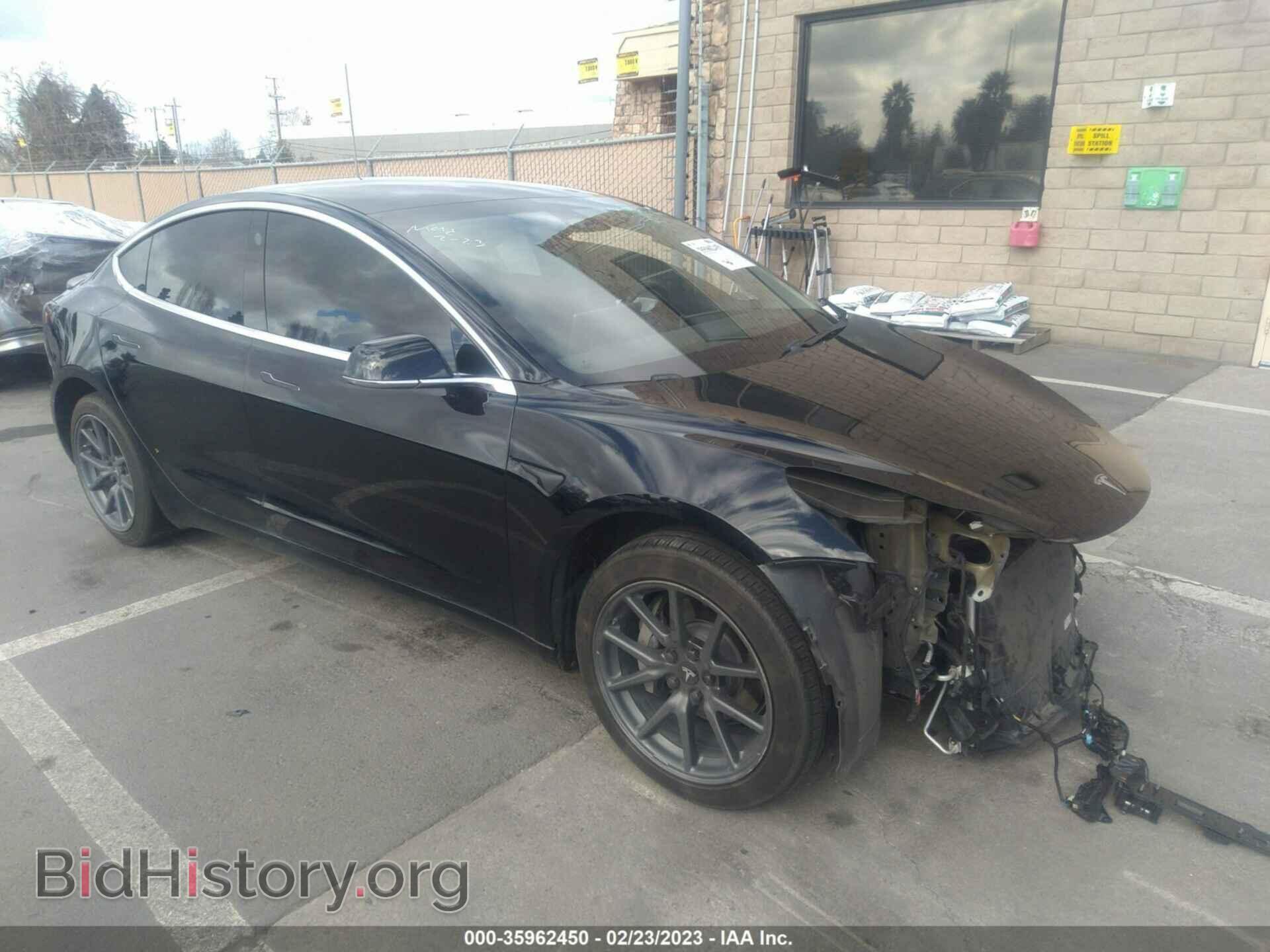 Photo 5YJ3E1EAXKF399252 - TESLA MODEL 3 2019