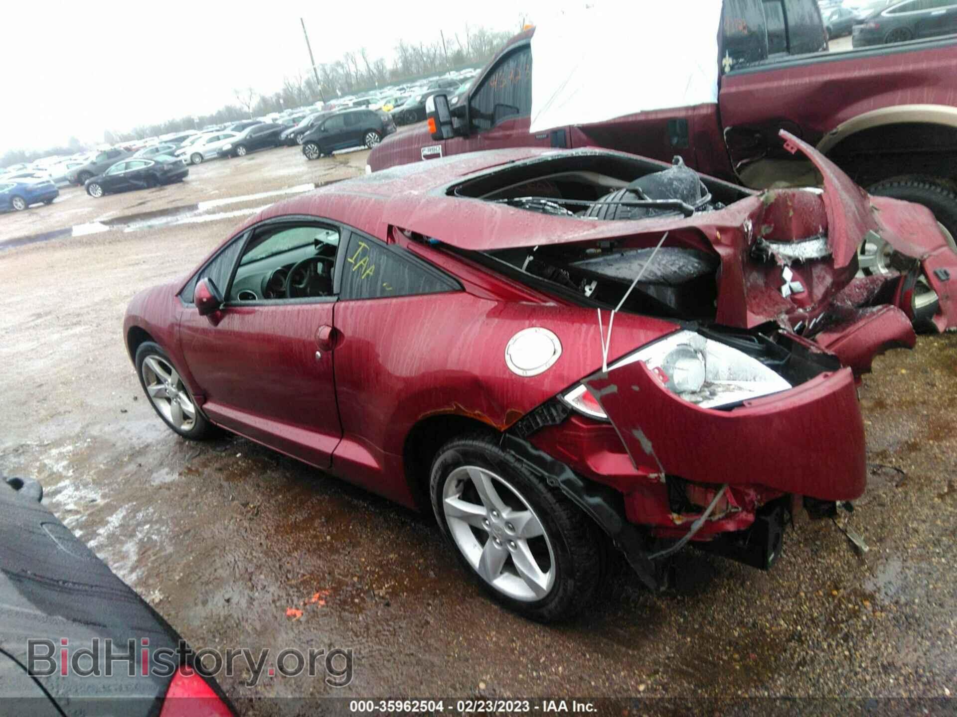 2007 MITSUBISHI ECLIPSE - VIN: 4A3AK24F97E067487 - Photo 3