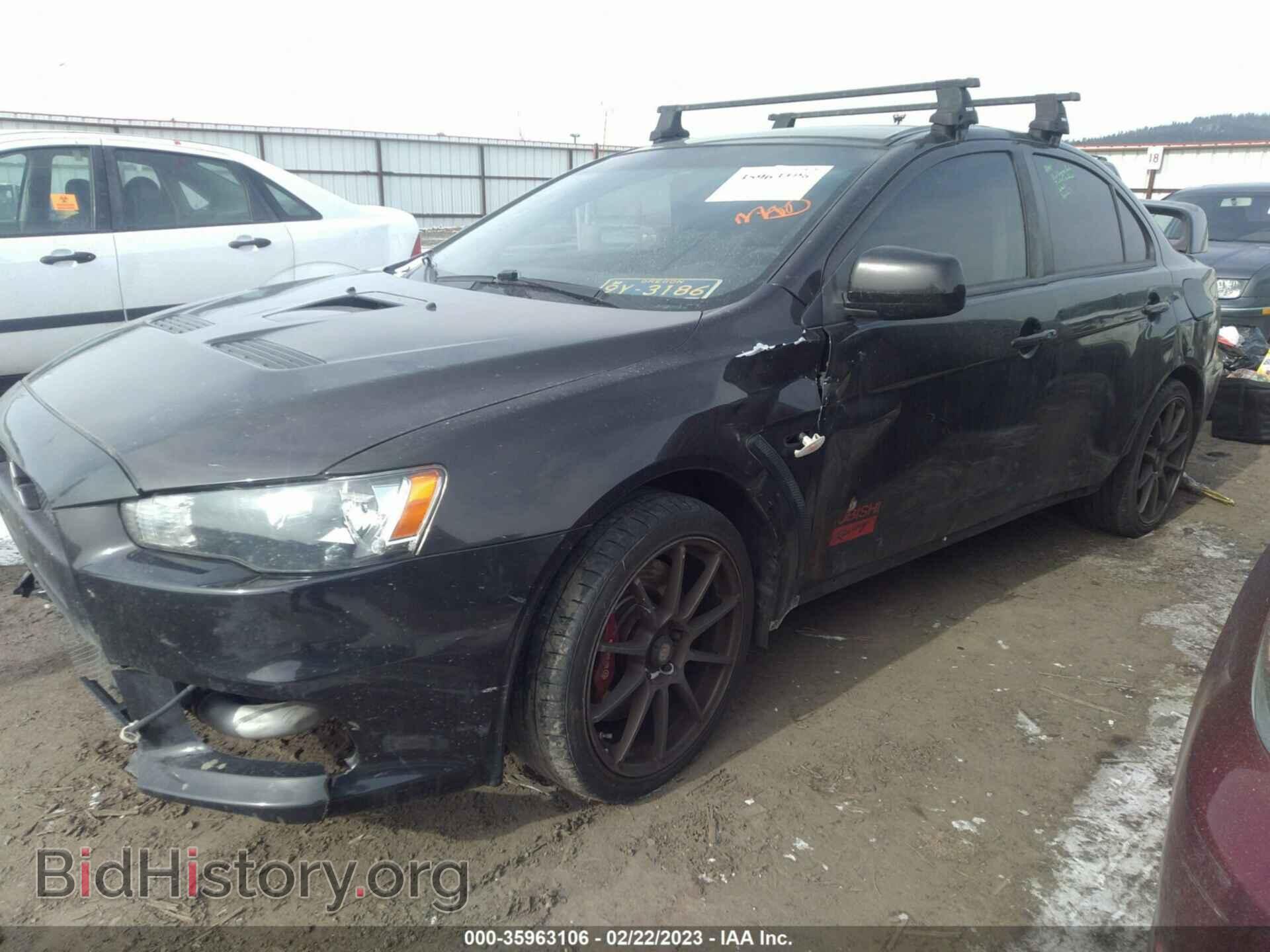 2014 MITSUBISHI LANCER EVOLUTION - VIN: JA32W8FVXEU017038 - Фото 2