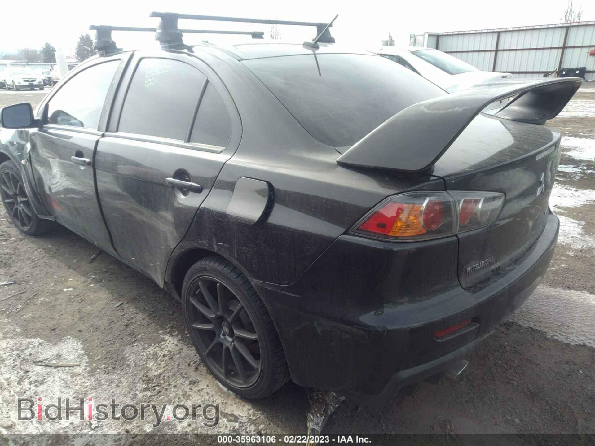 2014 MITSUBISHI LANCER EVOLUTION - VIN: JA32W8FVXEU017038 - Фото 3