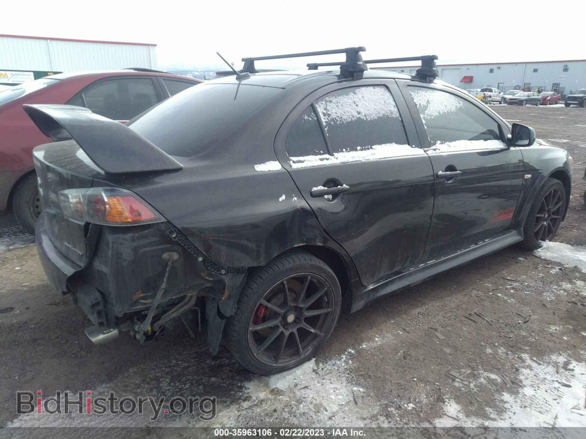 2014 MITSUBISHI LANCER EVOLUTION - VIN: JA32W8FVXEU017038 - Фото 4