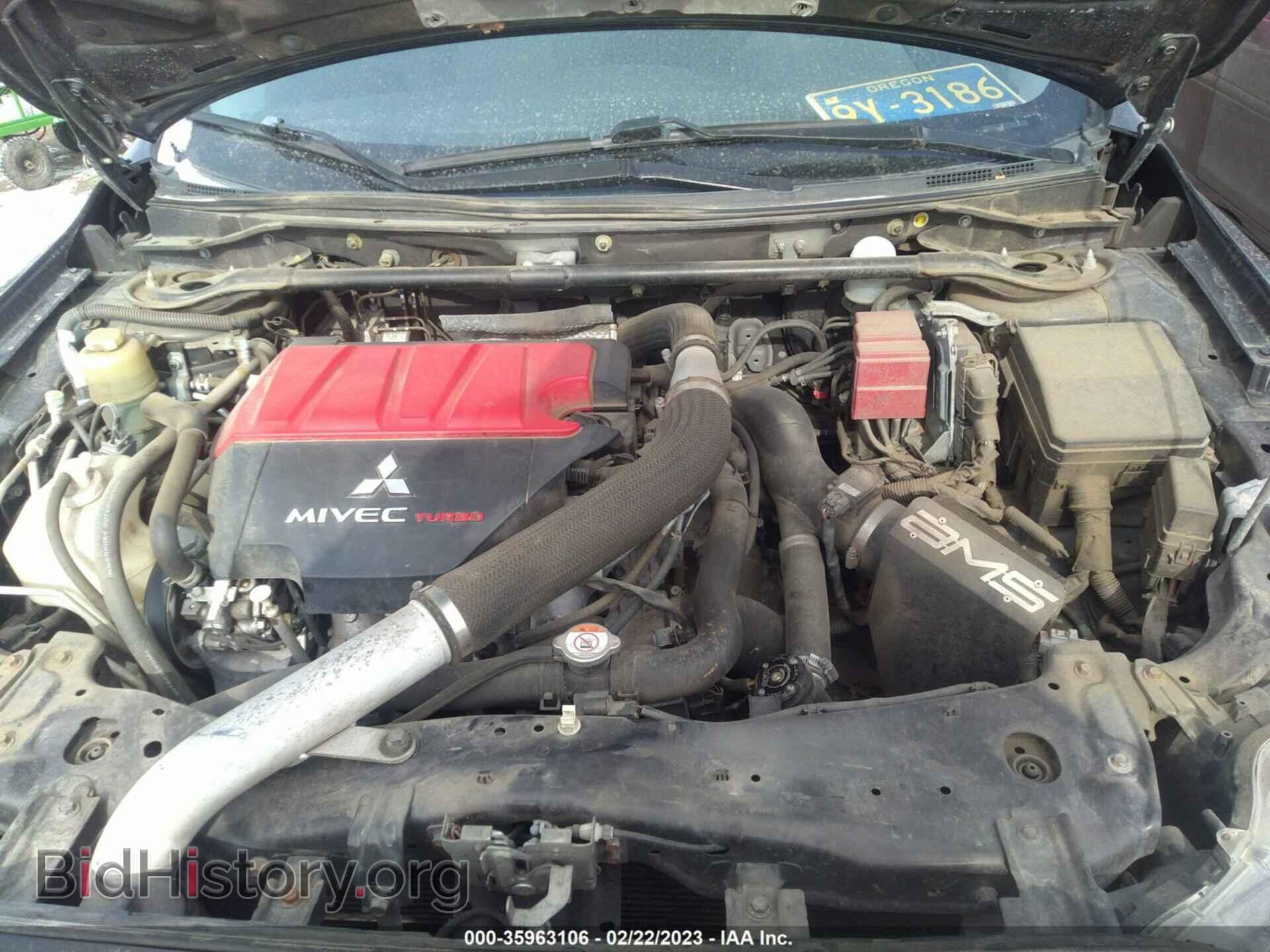 2014 MITSUBISHI LANCER EVOLUTION - VIN: JA32W8FVXEU017038 - Фото 10
