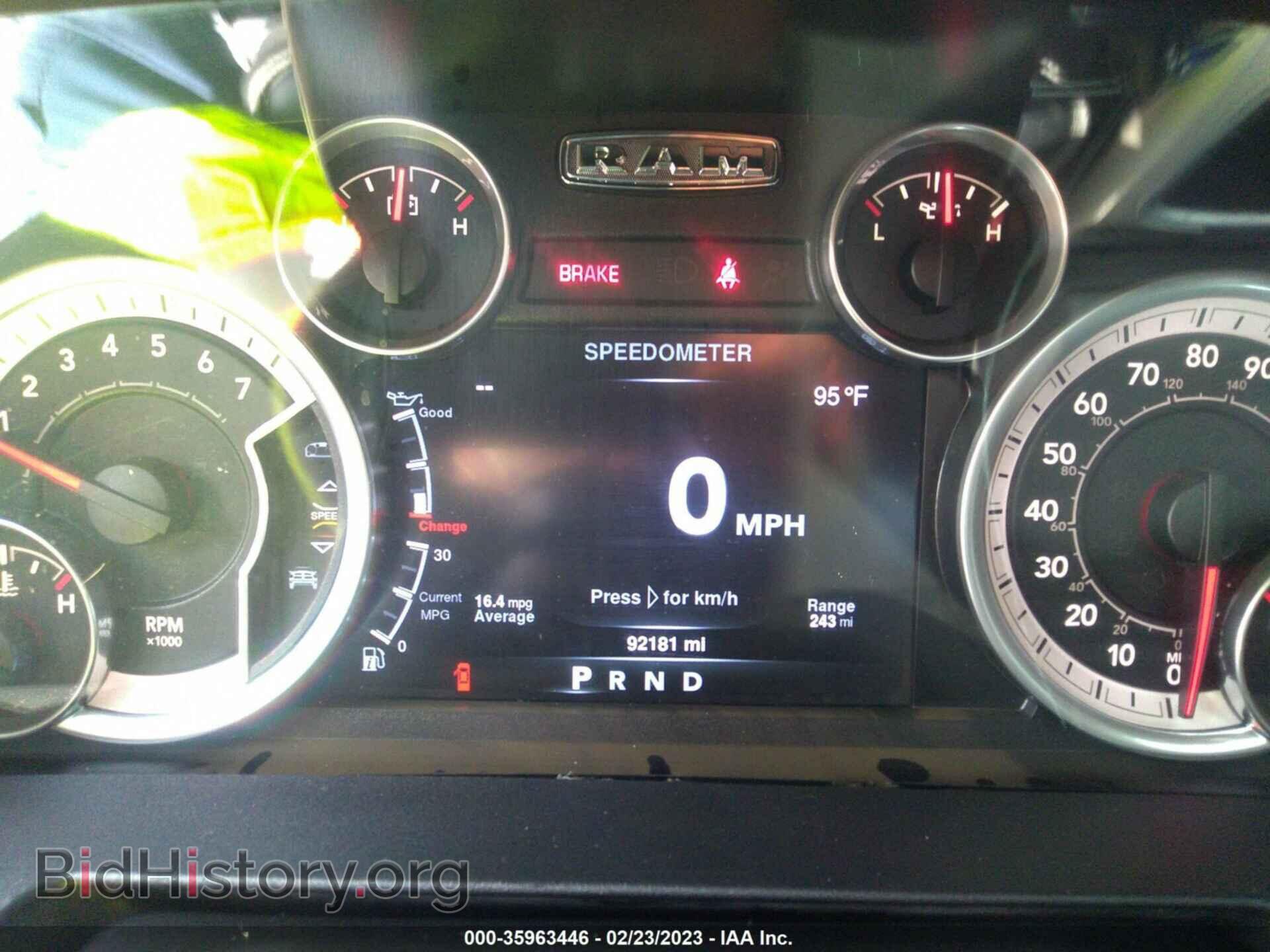 2016 RAM 1500 - VIN: 1C6RR6LT3GS145898 - Фото 7