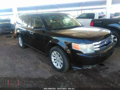 2011 Ford FLEX SEL, черный — VIN 2FMGK5CC7BBD08467, IAAI