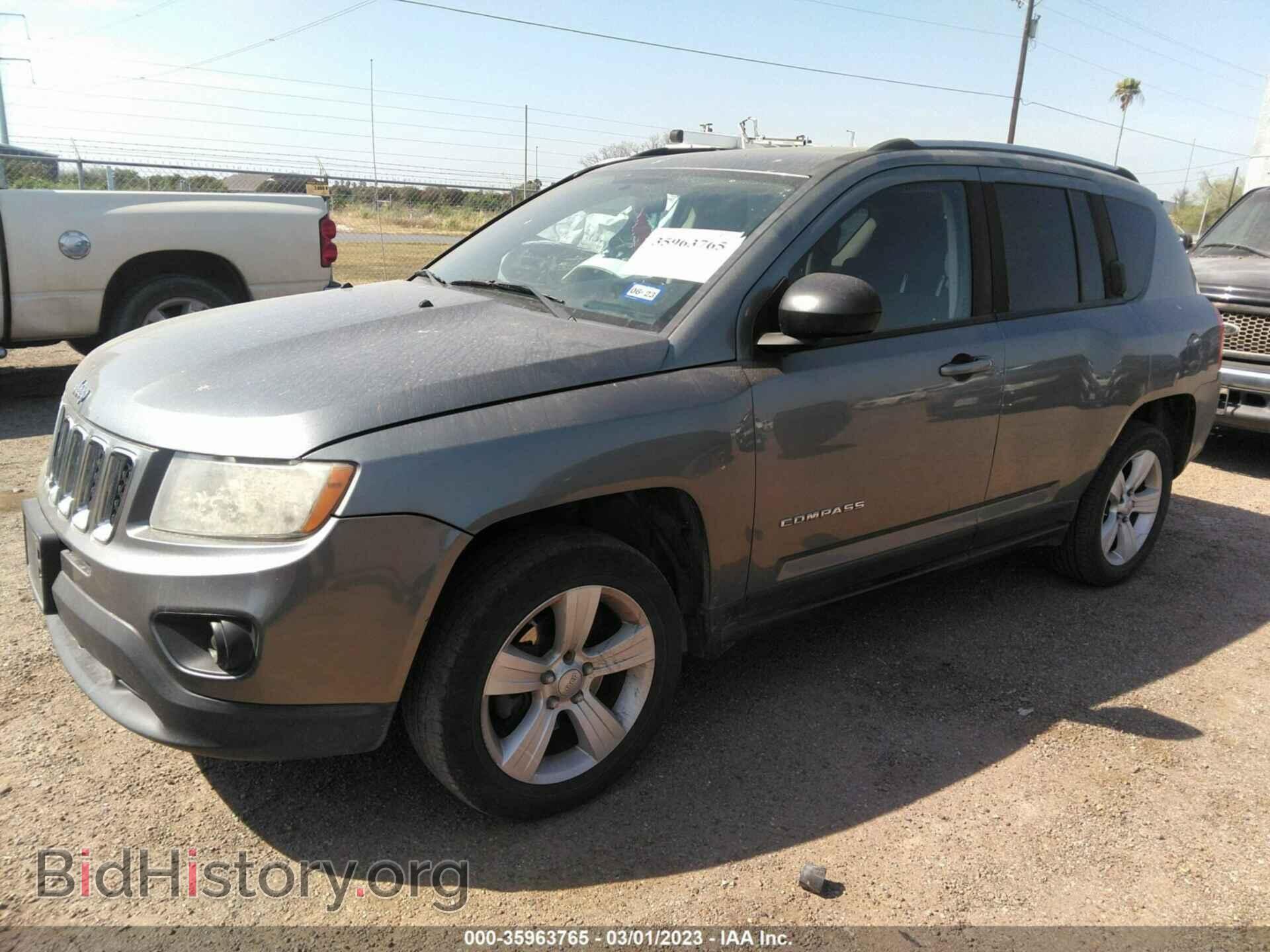 2012 JEEP COMPASS - VIN: 1C4NJCEA7CD627801 - Фото 2