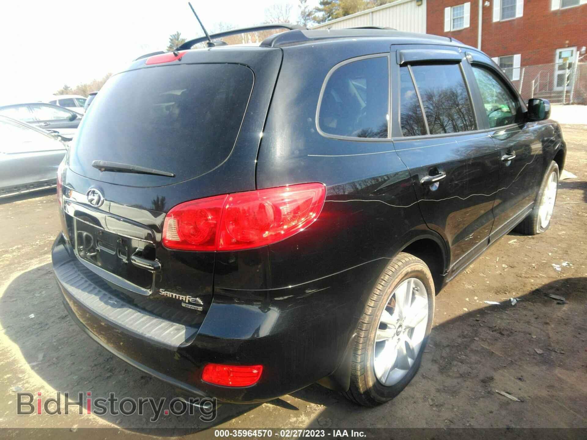 2007 HYUNDAI SANTA FE - VIN: 5NMSG73D47H103170 - Фото 4