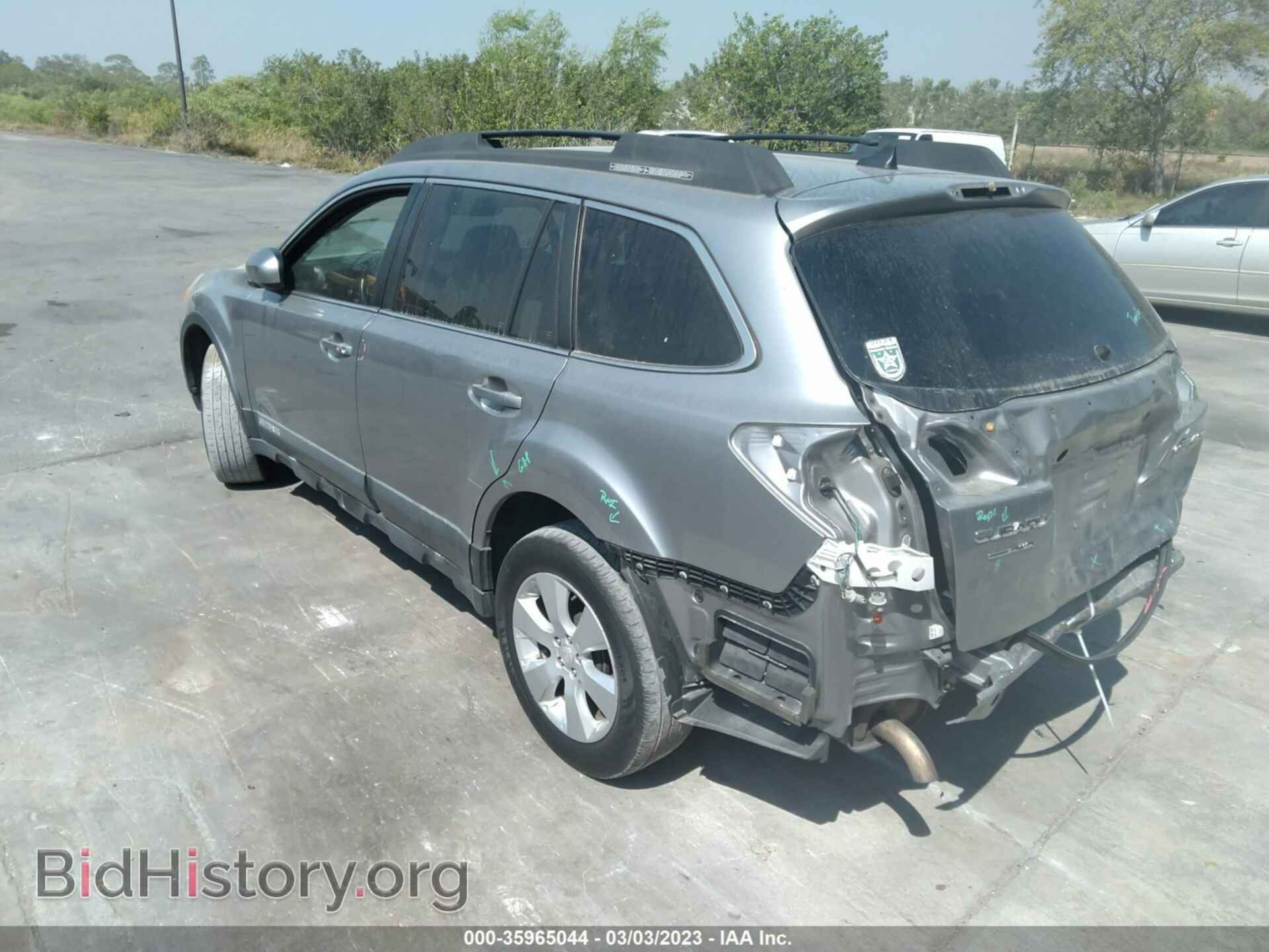 2011 SUBARU OUTBACK - VIN: 4S4BRBKC5B3374229 - Фото 3