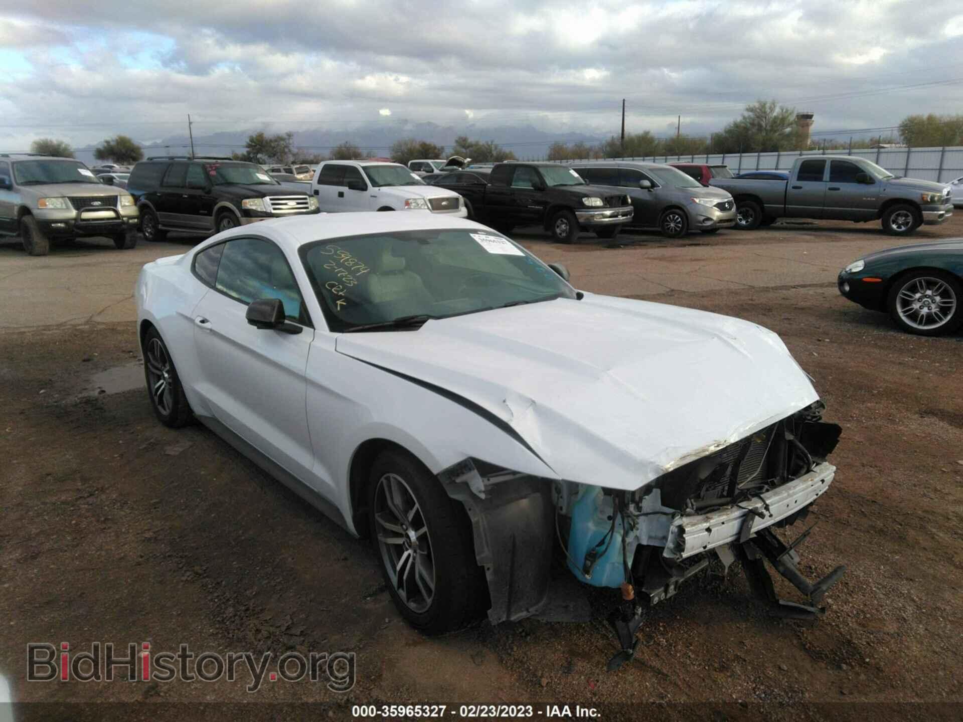 Фотография 1FA6P8TH0G5275943 - FORD MUSTANG 2016