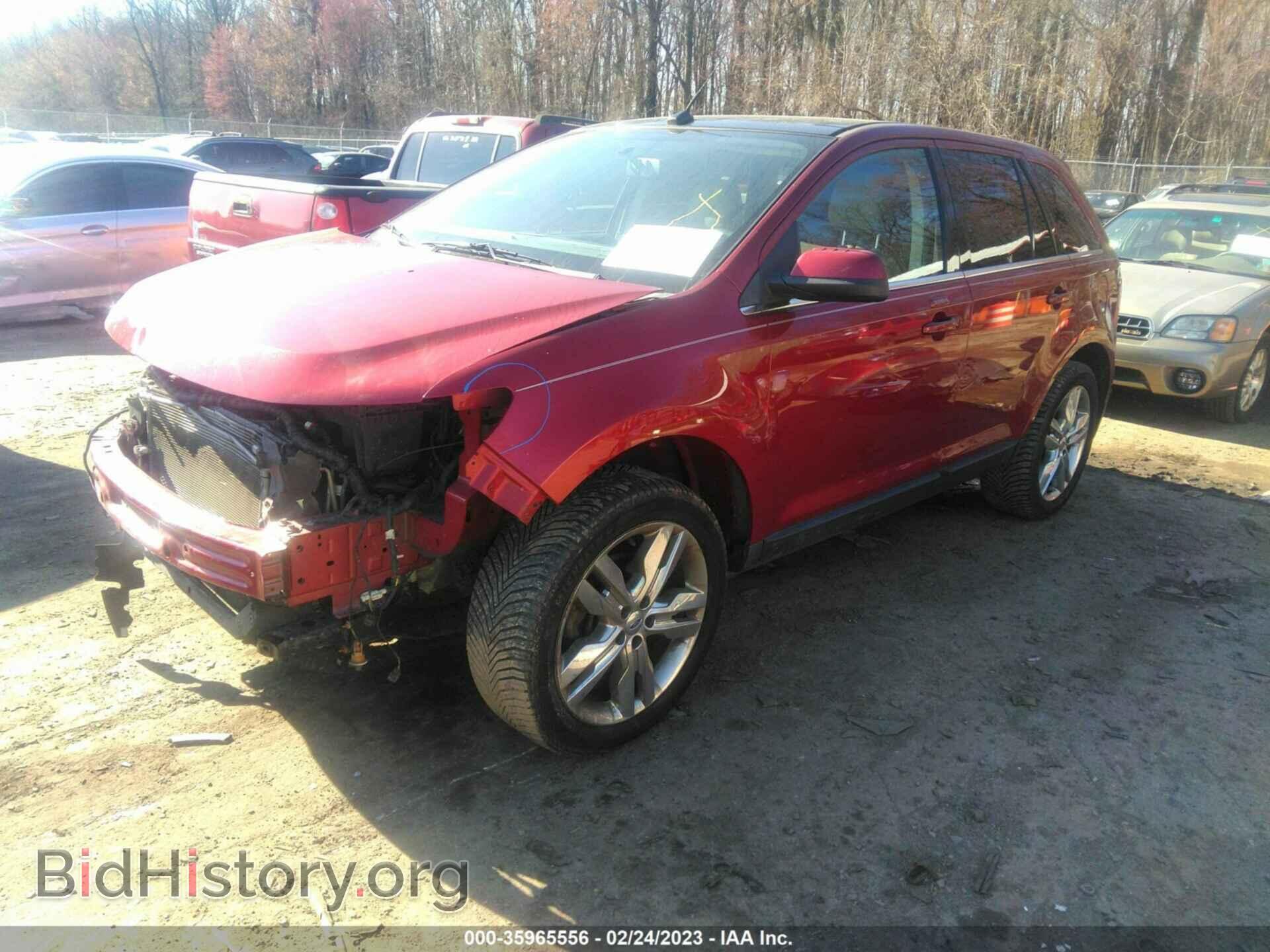 2013 FORD EDGE - VIN: 2FMDK4KC1DBB16530 - Фото 2