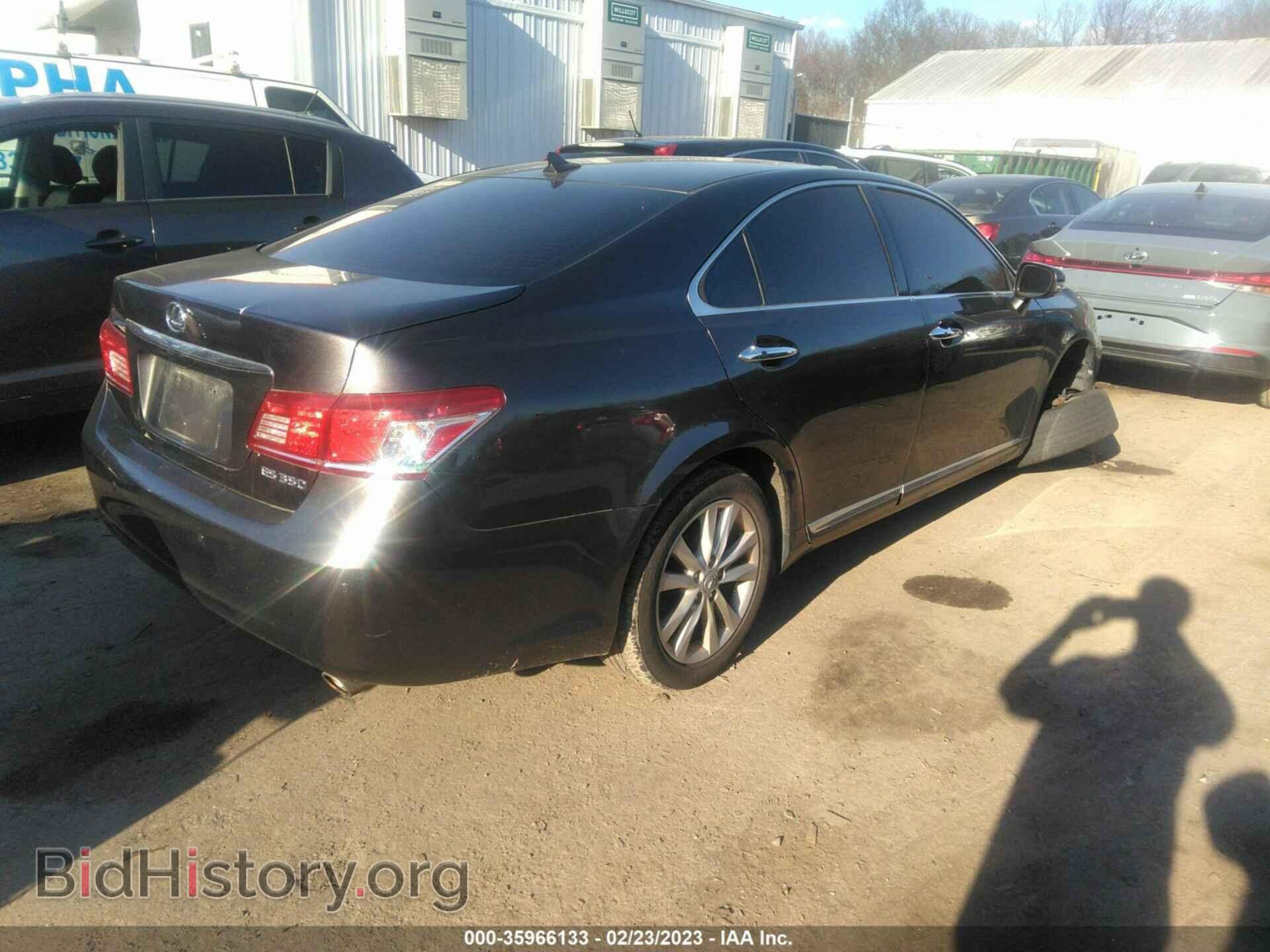 2011 LEXUS ES 350 - VIN: JTHBK1EG9B2436205 - Фото 4