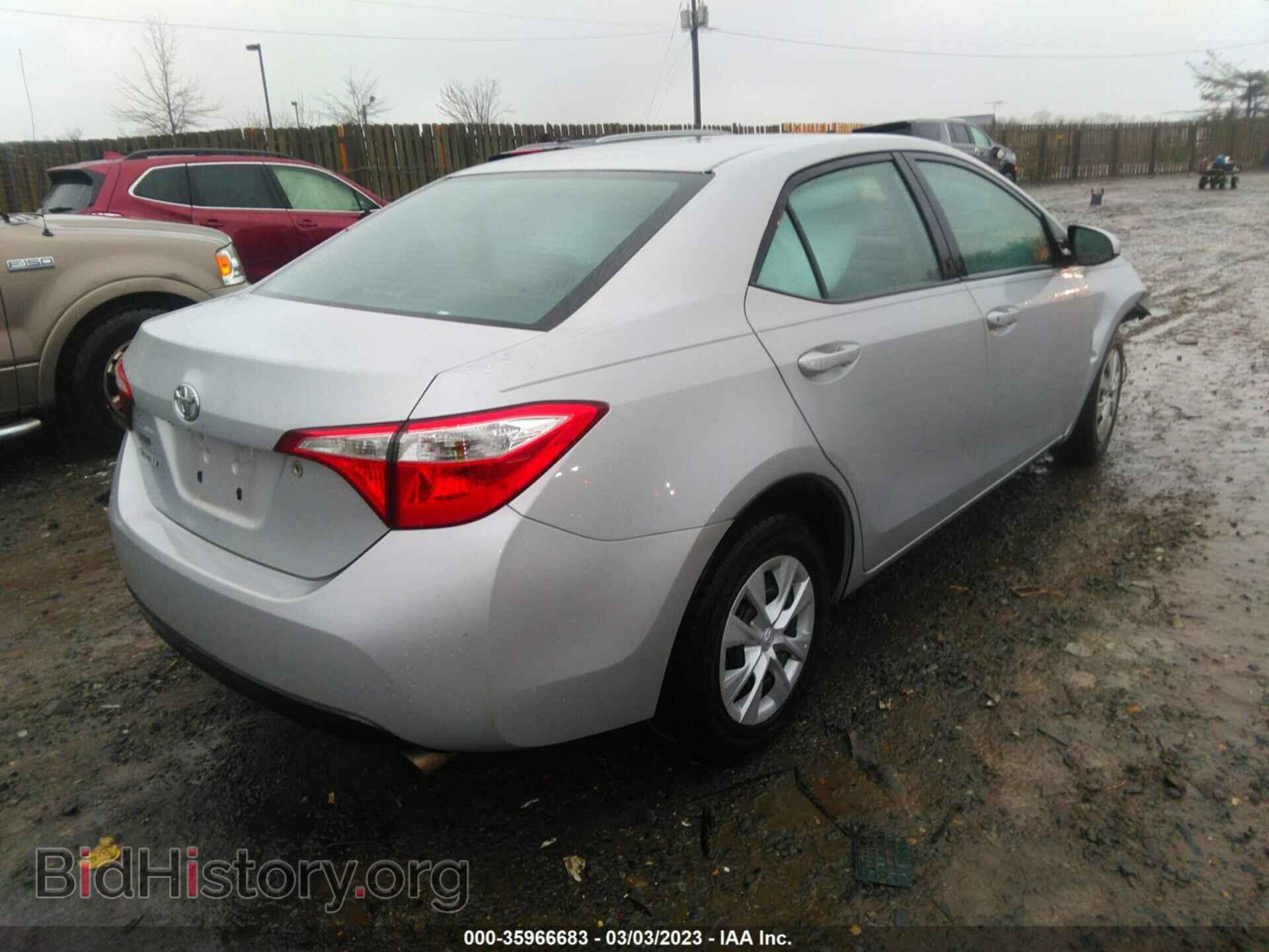2014 TOYOTA COROLLA - VIN: 2T1BURHE1EC008848 - Фото 4
