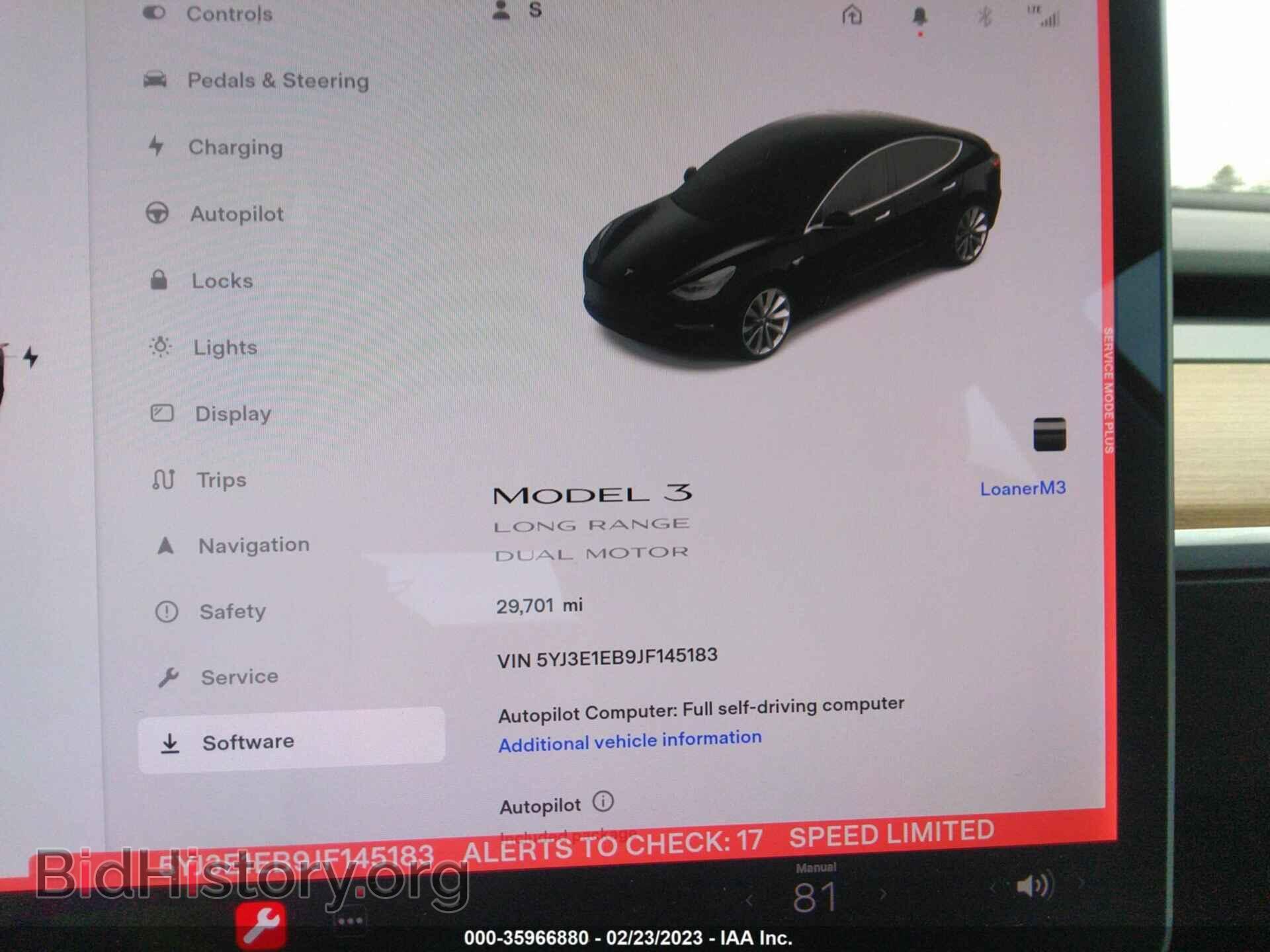 2018 TESLA MODEL 3 - VIN: 5YJ3E1EB9JF145183 - Photo 7