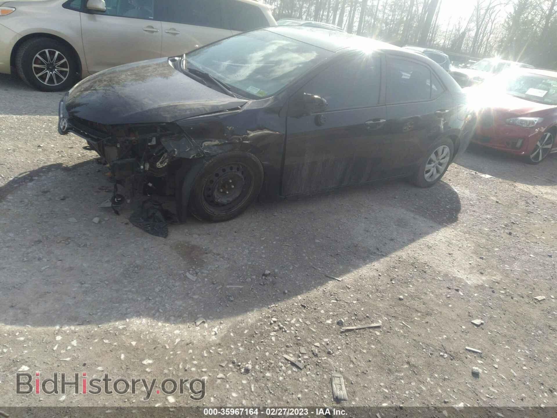 2015 TOYOTA COROLLA - VIN: 2T1BURHEXFC428500 - Фото 2