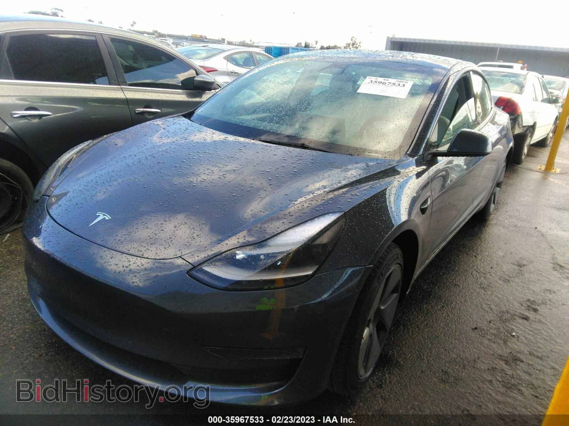 2022 TESLA MODEL 3 - VIN: 5YJ3E1EA6NF358301 - Photo 2