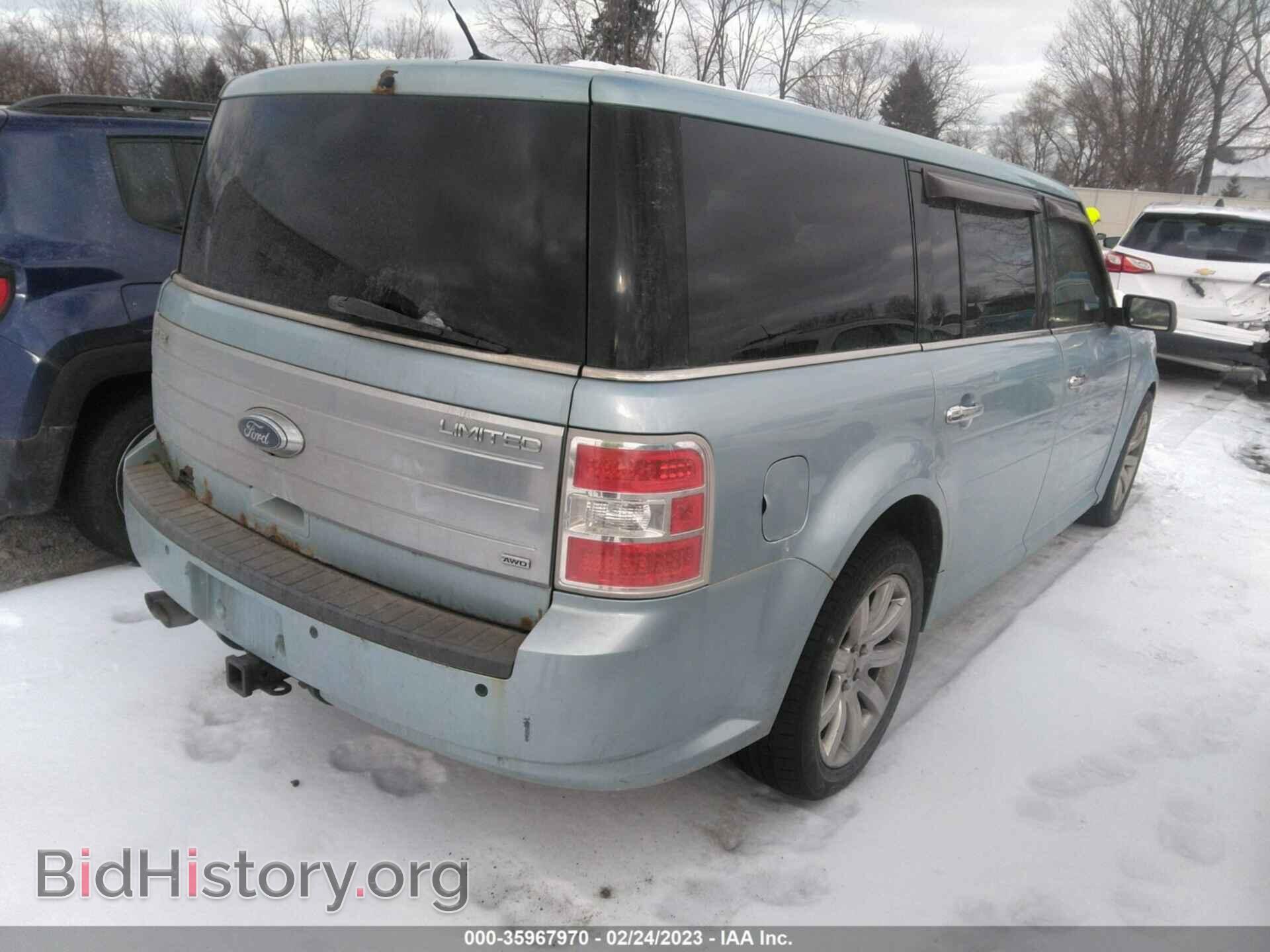 2009 FORD FLEX - VIN: 2FMEK63C89BA21985 - Фото 4