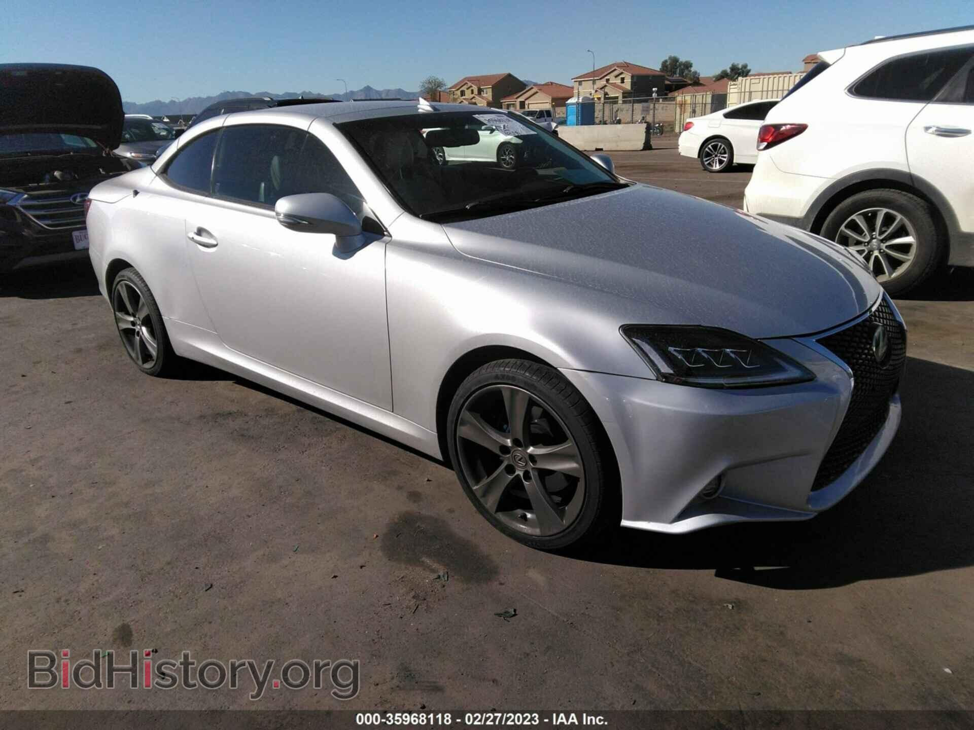 Photo JTHFF2C23C2525286 - LEXUS IS 250C 2012