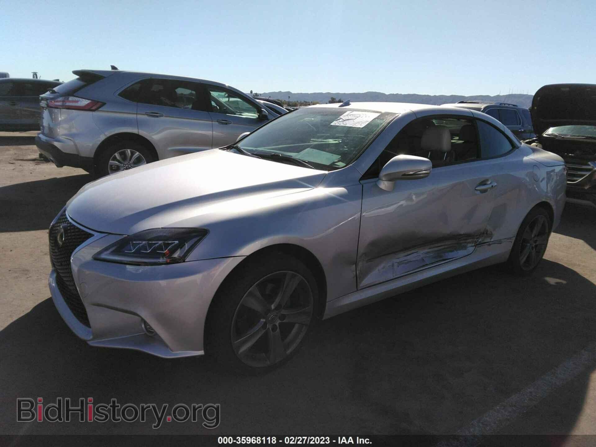 2012 LEXUS IS 250C - VIN: JTHFF2C23C2525286 - Фото 2