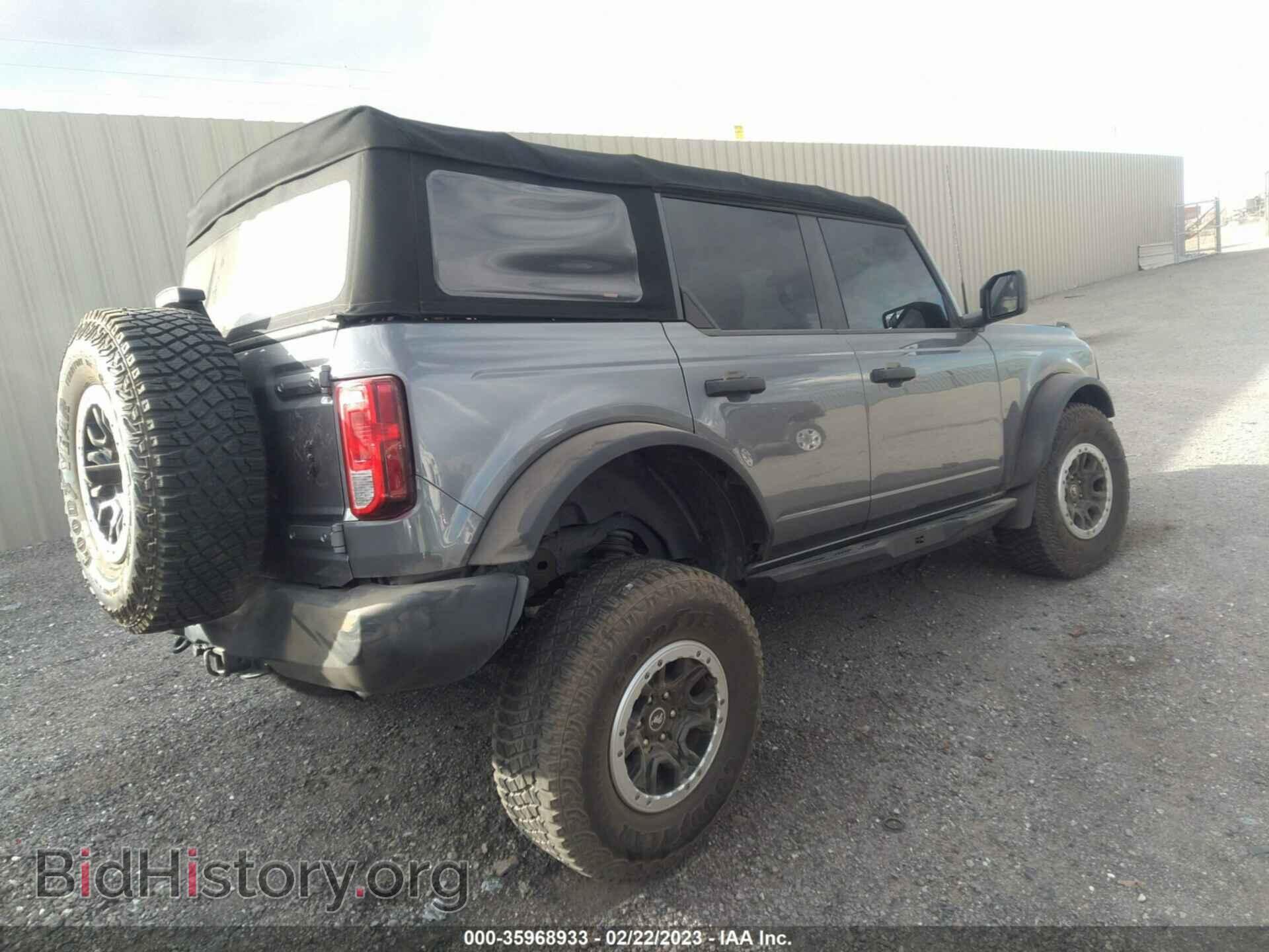 2022 FORD BRONCO - VIN: 1FMDE5DH3NLB90085 - Фото 4