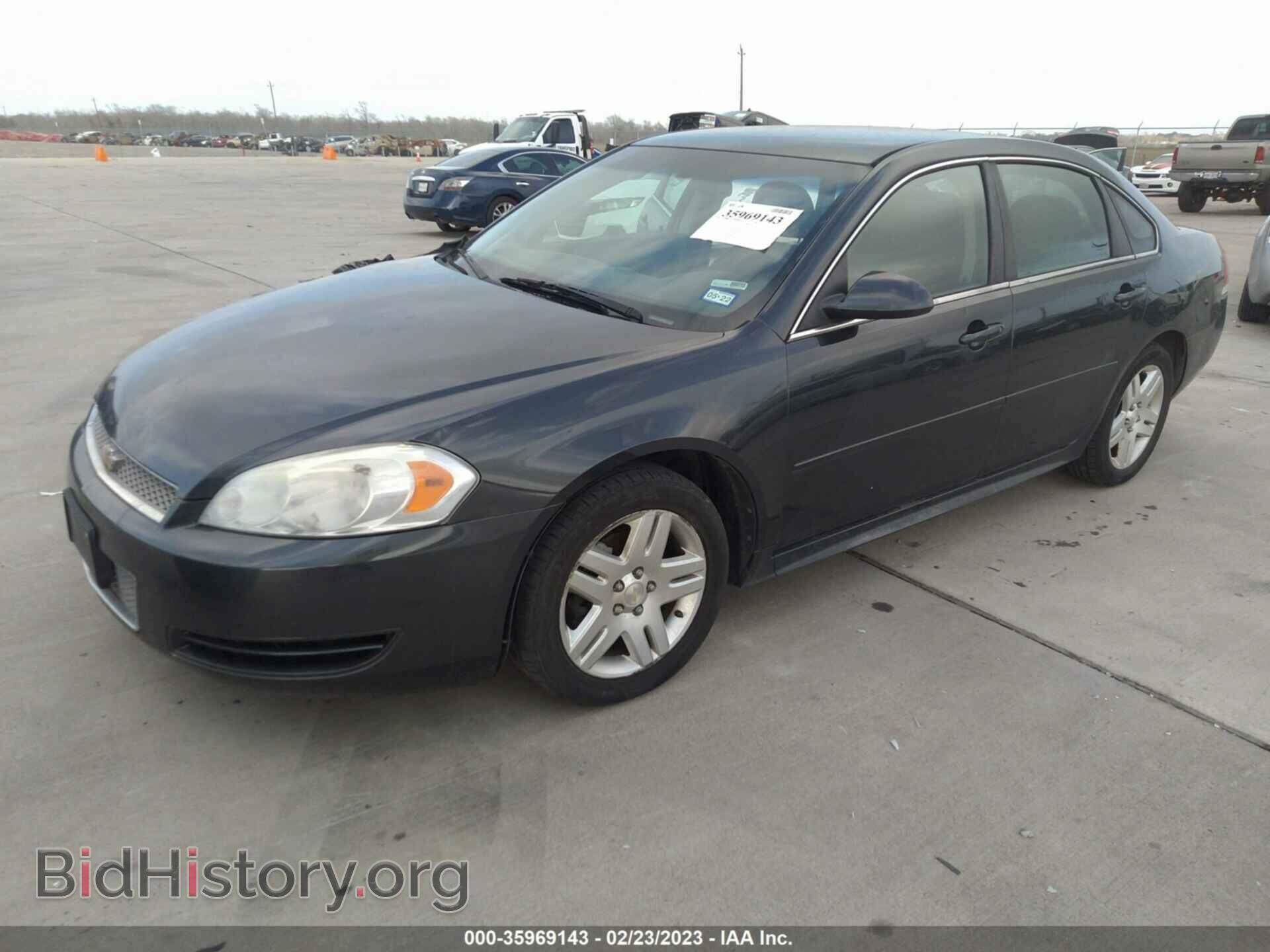 2012 CHEVROLET IMPALA - VIN: 2G1WG5E33C1311400 - Фото 2