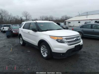 2011 Ford EXPLORER XLT, белый — VIN 1FMHK7D83BGA89638, IAAI